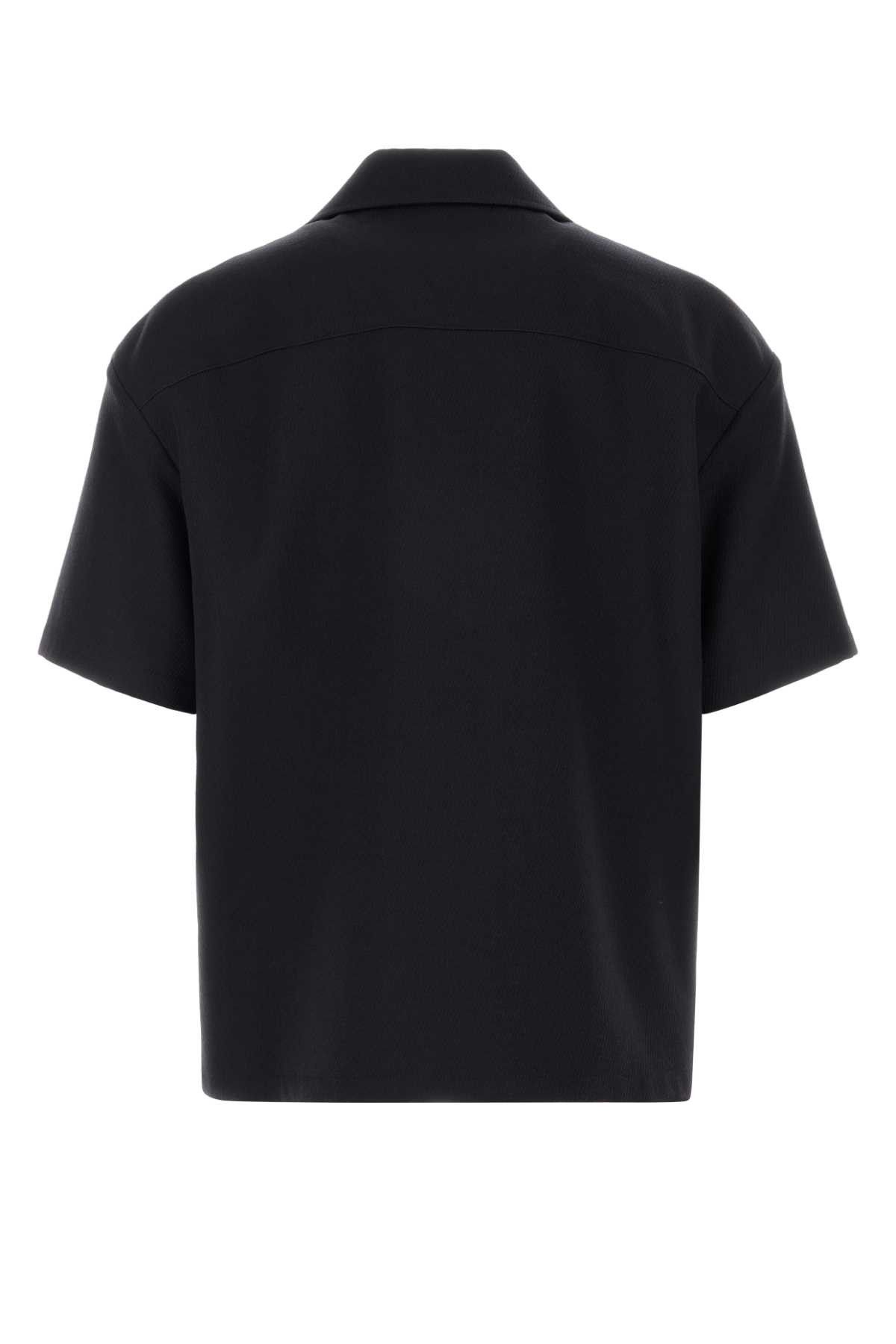 Loewe Navy Blue Wool Shirt Size US L / EU 52-54 / 3 - 2 Thumbnail