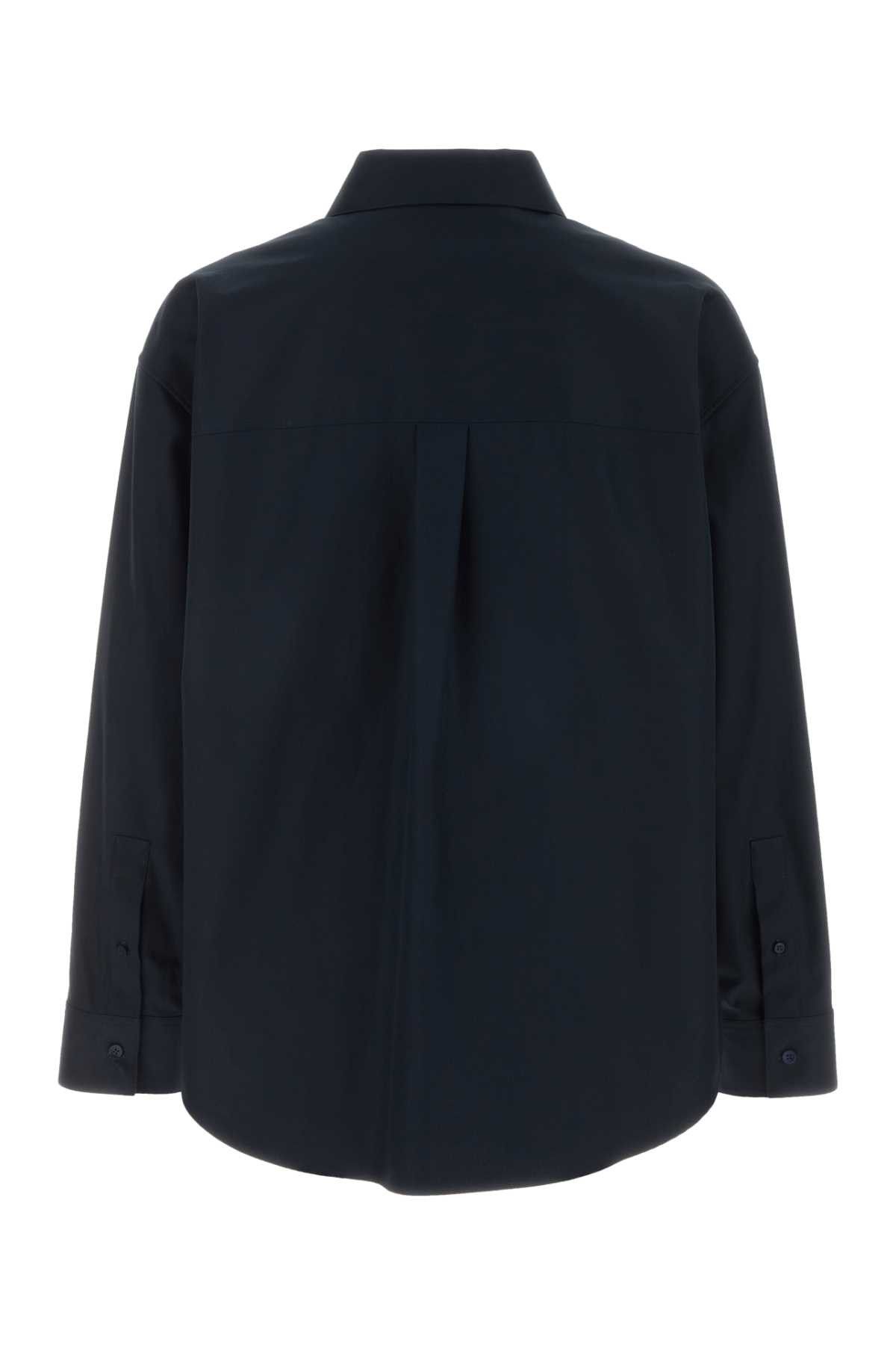 Loewe Navy Blue Cotton Shirt Size US XXS / EU 40 - 2 Thumbnail