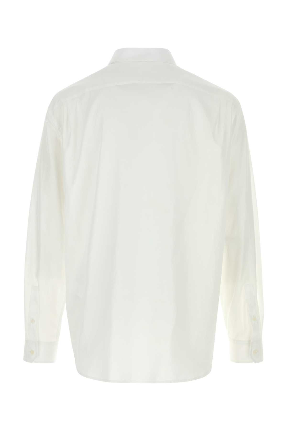 Loewe White Poplin Shirt Size US L / EU 52-54 / 3 - 2 Thumbnail