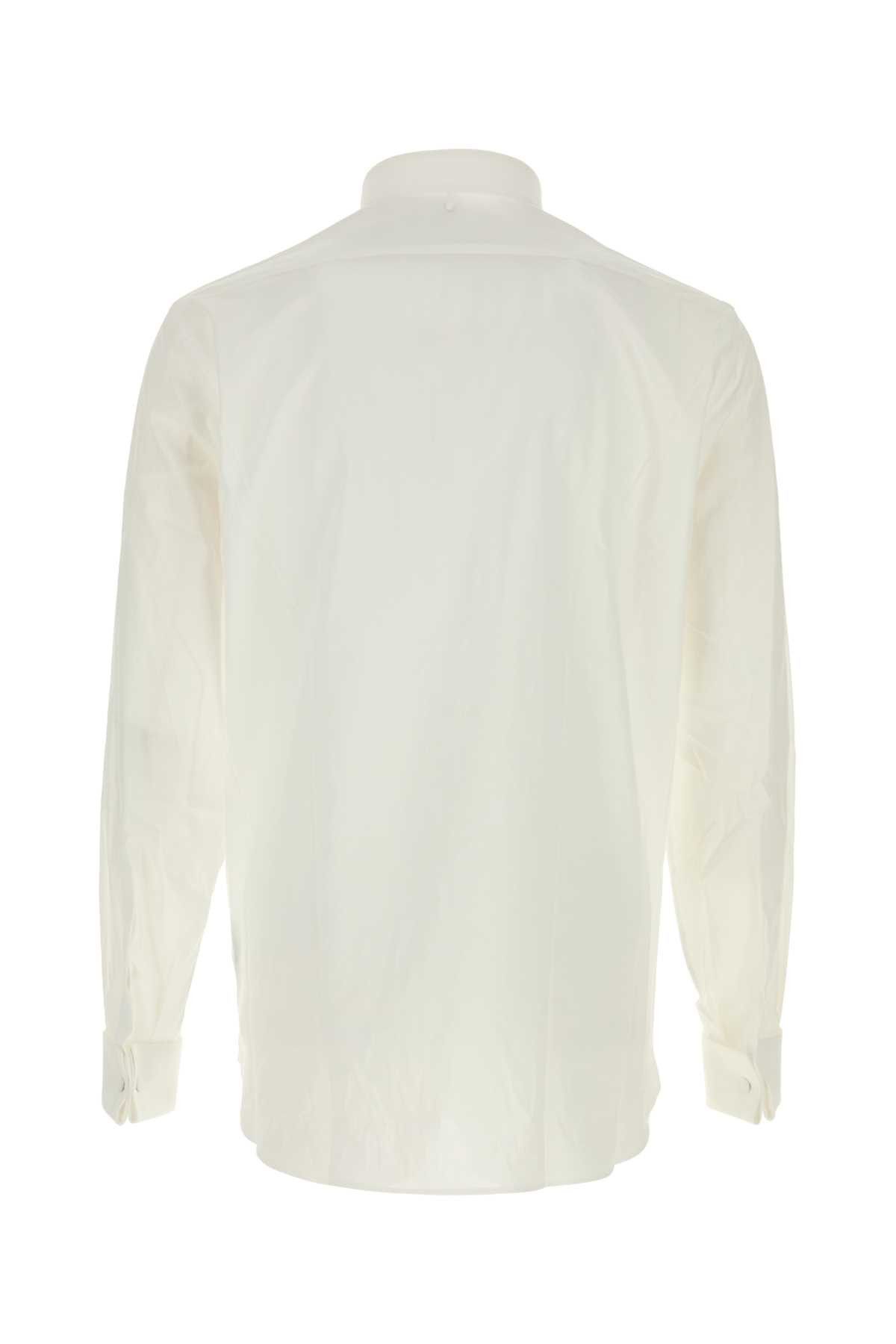 Tom Ford White Cotton Shirt Size US L / EU 52-54 / 3 - 2 Thumbnail