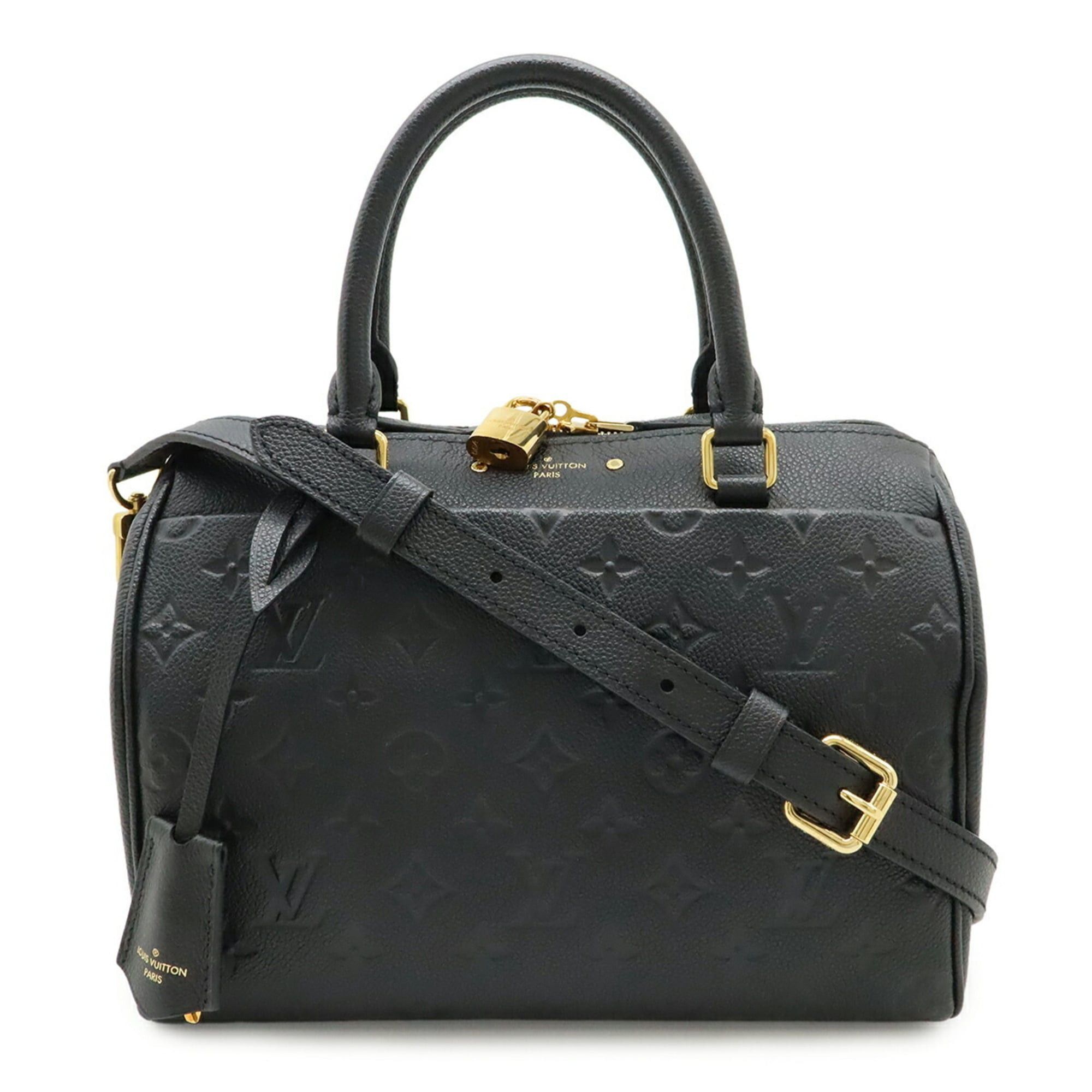 Louis Vuitton Louis Vuitton Monogram Empreinte Speedy Bandoulière 25 NM Handbag Shoulder Bag Noir Black M42401 Size ONE SIZE - 2 Thumbnail