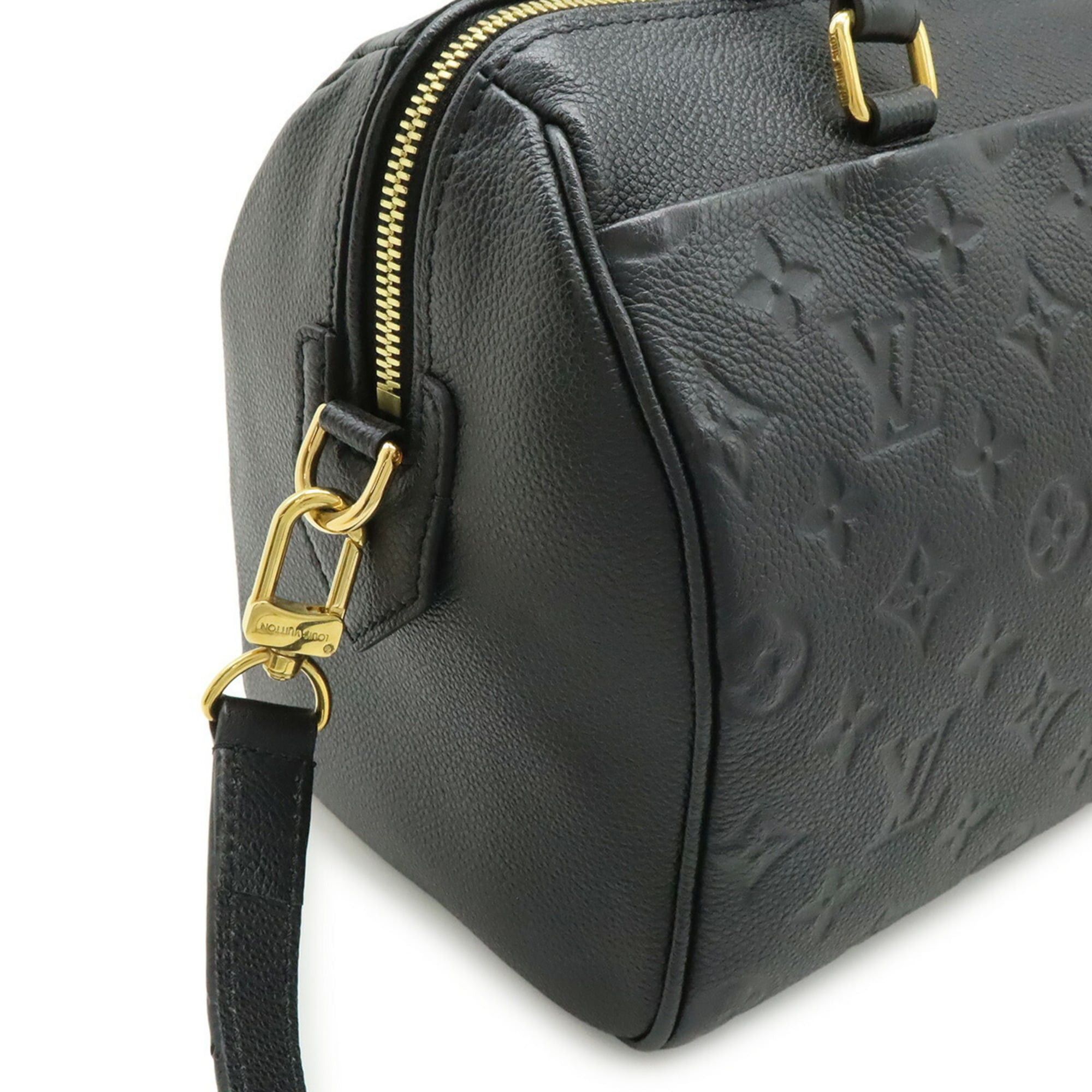 Louis Vuitton Louis Vuitton Monogram Empreinte Speedy Bandoulière 25 NM Handbag Shoulder Bag Noir Black M42401 Size ONE SIZE - 5 Thumbnail