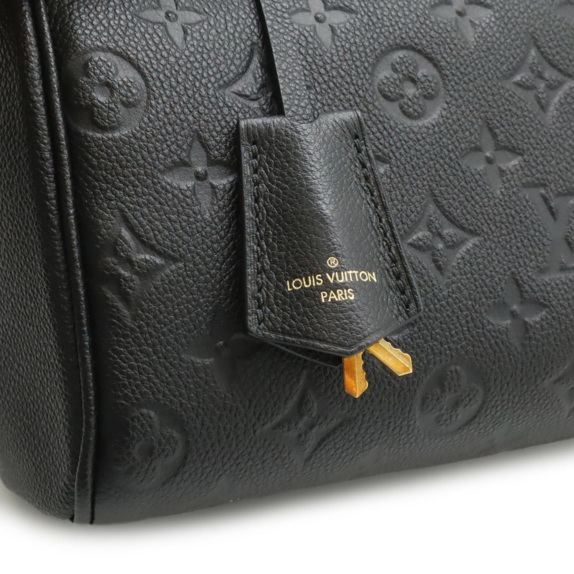 Louis Vuitton Louis Vuitton Monogram Empreinte Speedy Bandoulière 25 NM Handbag Shoulder Bag Noir Black M42401 Size ONE SIZE - 10 Thumbnail