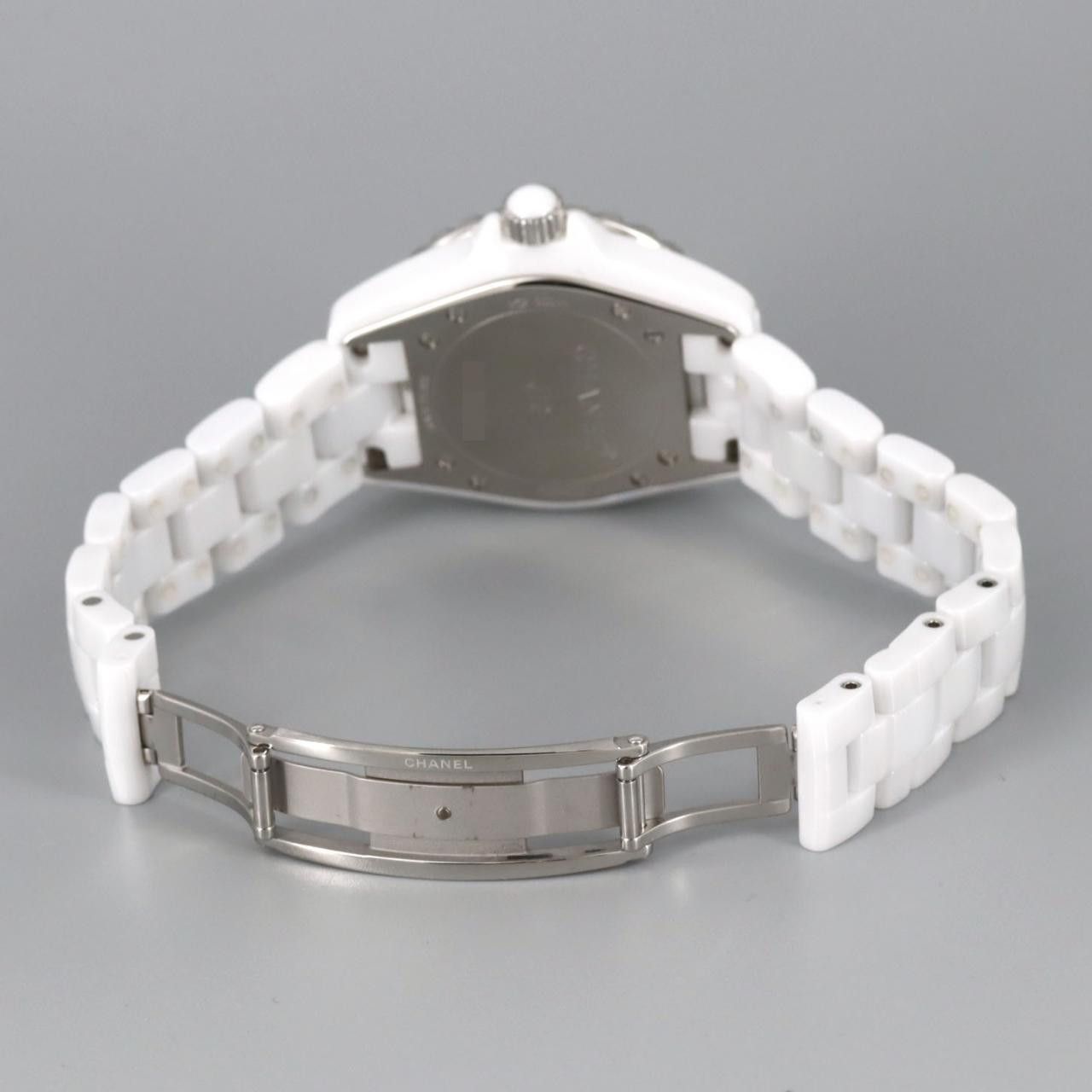 Chanel Chanel Chanel J12 Ceramic Quartz Glass / Ceramic Quartz H0968 DUTY FREE for USA Size ONE SIZE - 5 Thumbnail
