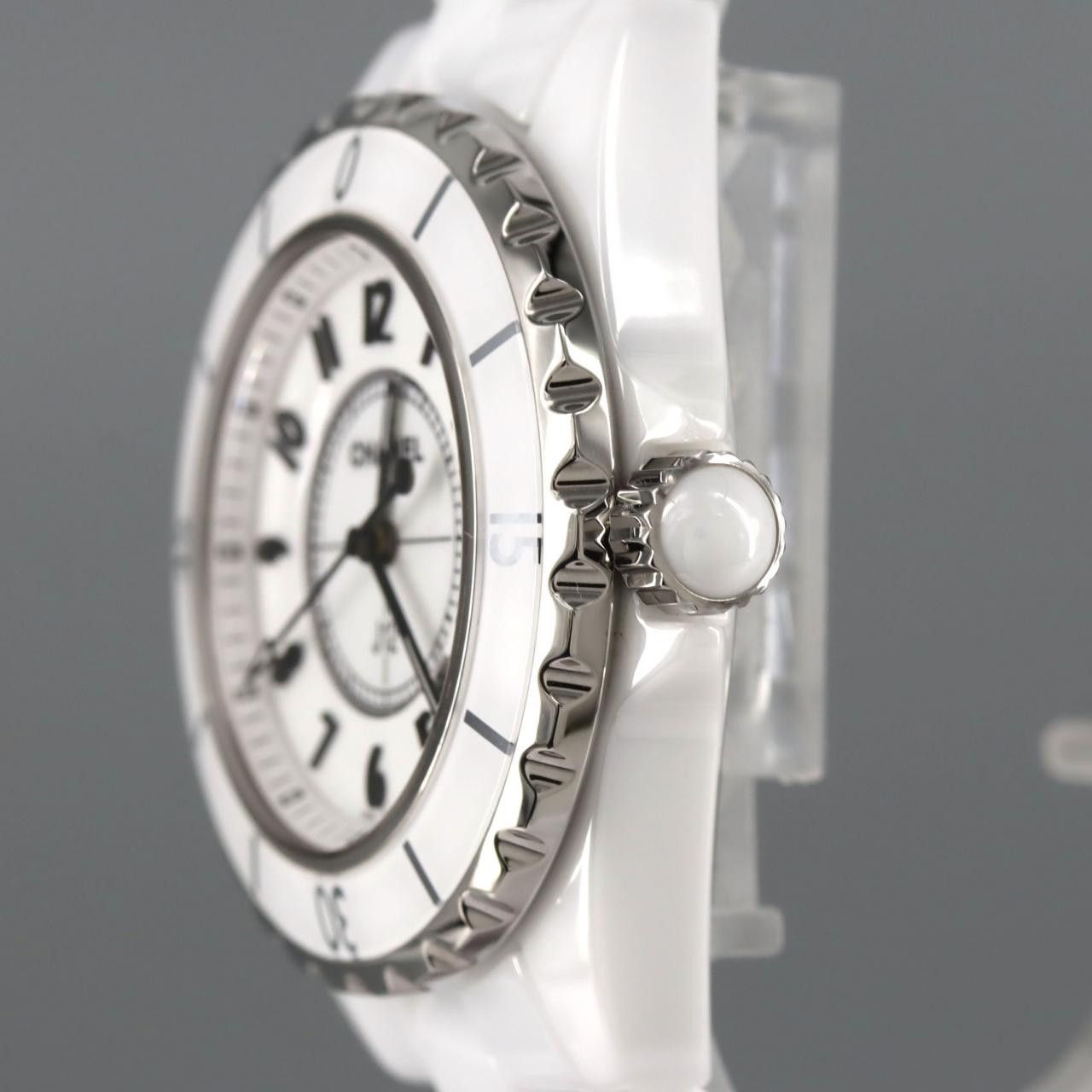 Chanel Chanel Chanel J12 Ceramic Quartz Glass / Ceramic Quartz H0968 DUTY FREE for USA Size ONE SIZE - 3 Thumbnail