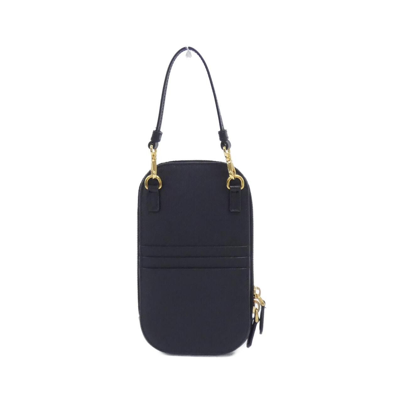 Prada Prada Prada Saffiano Triang Shoulder Bag Leather Shoulder Bag 1DH030 DUTY FREE for USA Size ONE SIZE - 2 Thumbnail