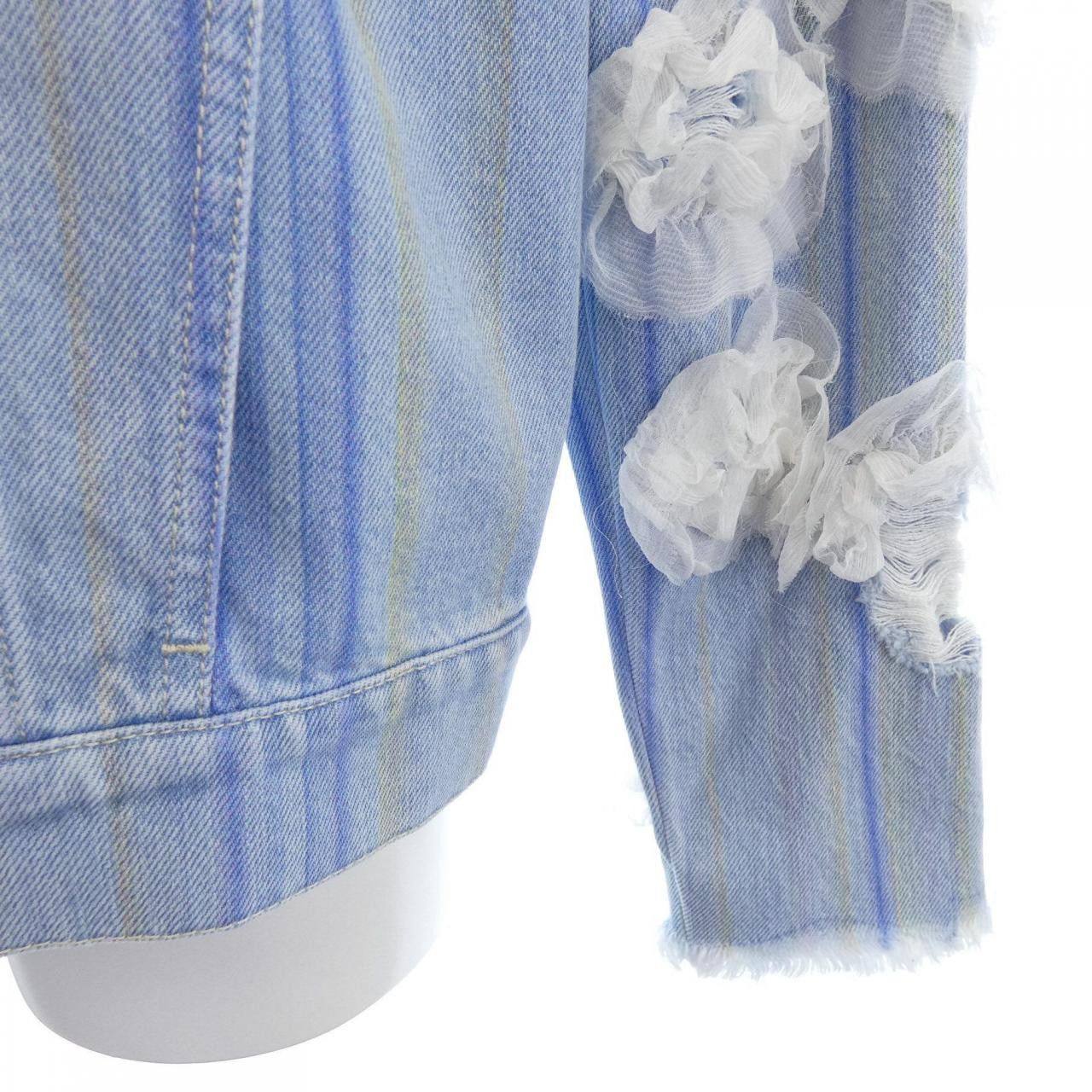 Chanel Chanel Chanel Denim Jacket Textile Outerwear P58708V44707 DUTY FREE for USA Size ONE SIZE - 7 Thumbnail