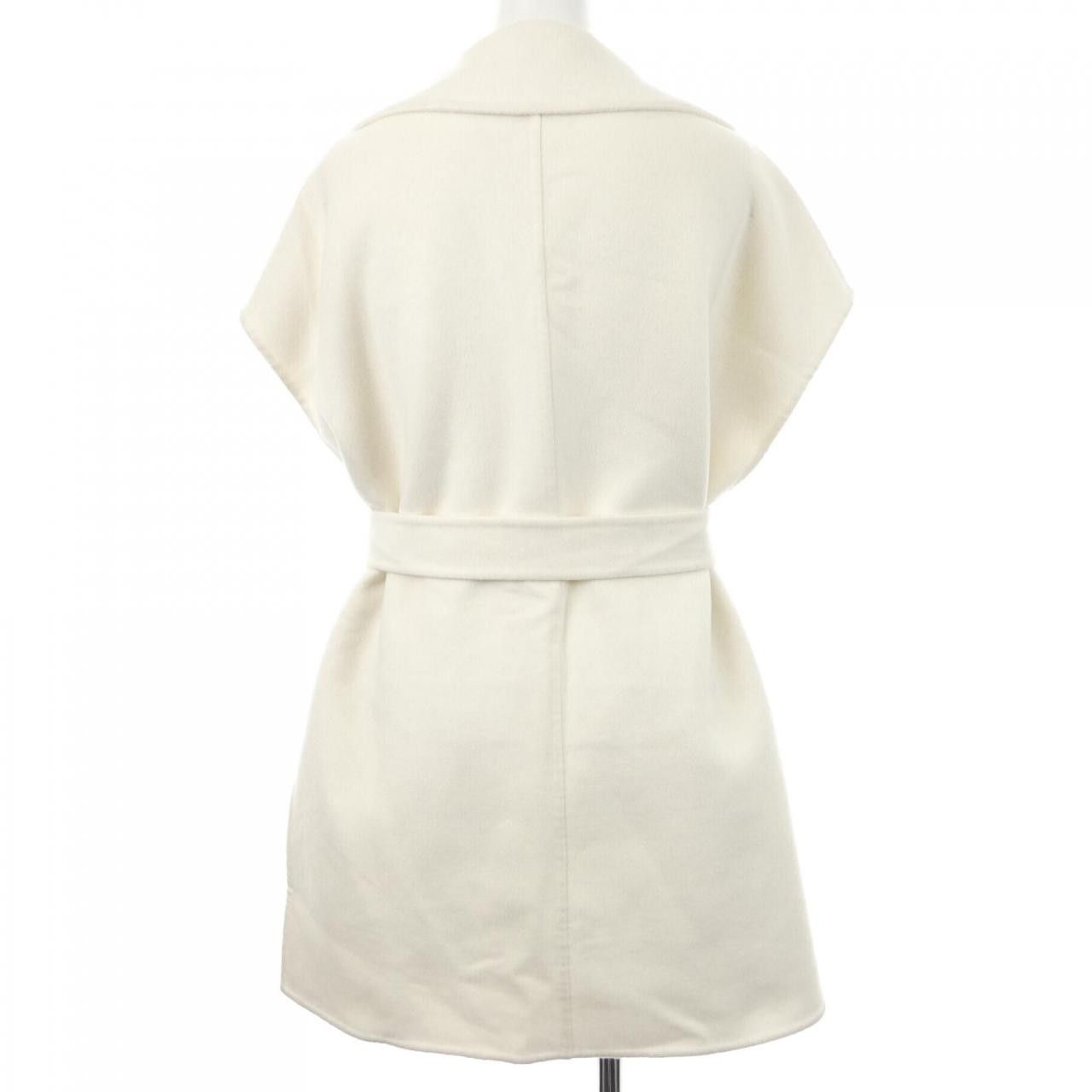 Hermes Hermes Hermès 2H0132DA Cashmere Long Vest 34 Textile Tops DUTY FREE for USA Size ONE SIZE - 2 Thumbnail