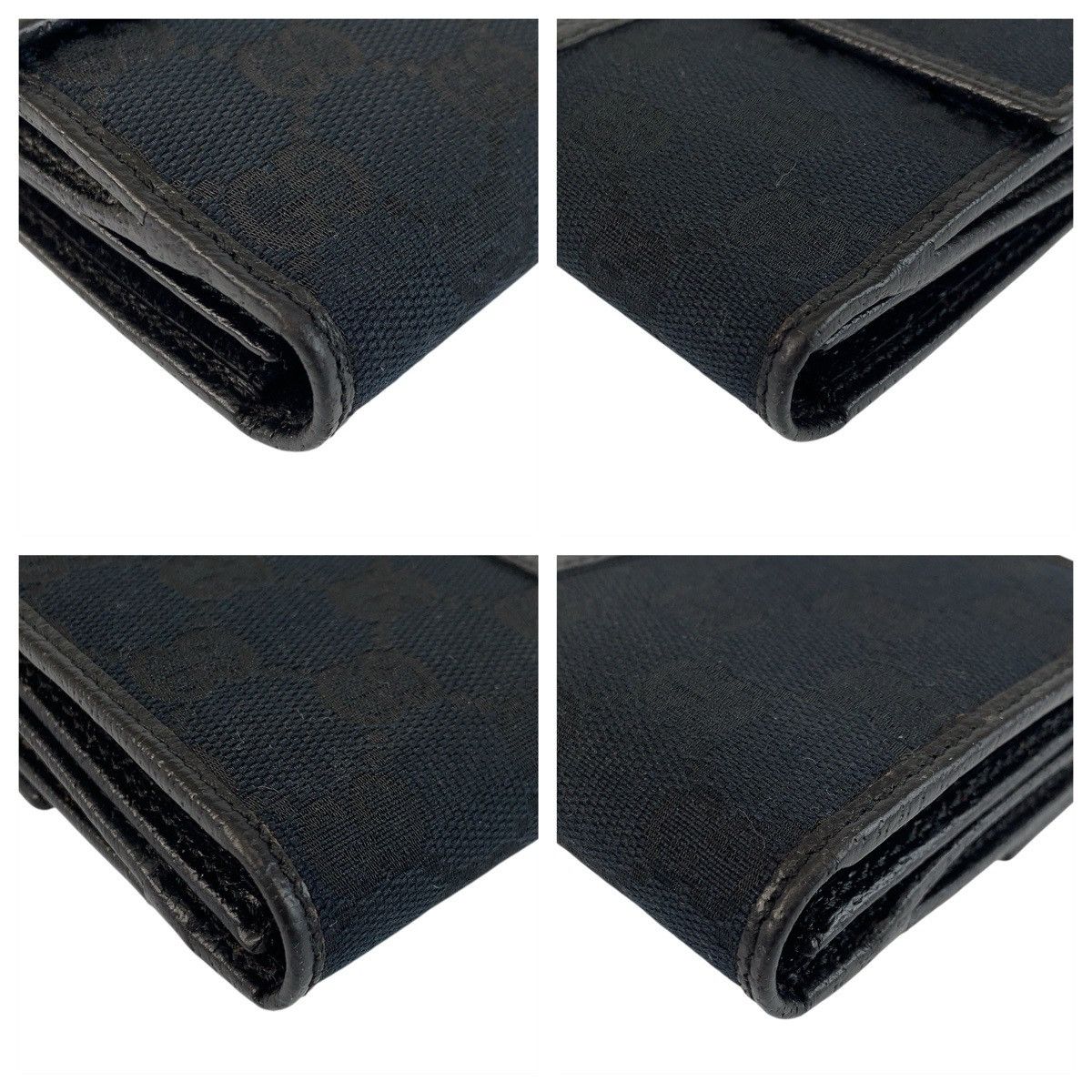 Gucci Gucci Gucci GG Canvas Long Wallet Leather Long Wallet 150674 DUTY FREE for USA Size ONE SIZE - 4 Thumbnail
