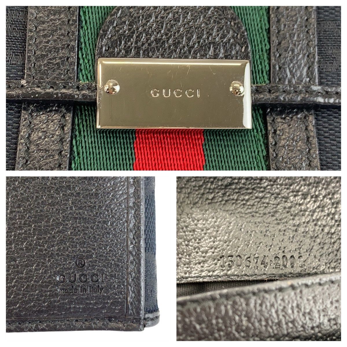 Gucci Gucci Gucci GG Canvas Long Wallet Leather Long Wallet 150674 DUTY FREE for USA Size ONE SIZE - 3 Thumbnail