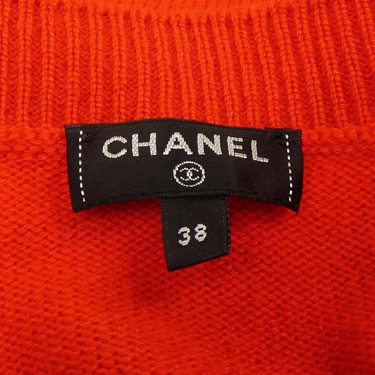 Chanel Chanel Chanel Cashmere Knit Top Textile Tops P70834K10086 DUTY FREE for USA Size ONE SIZE - 5 Thumbnail