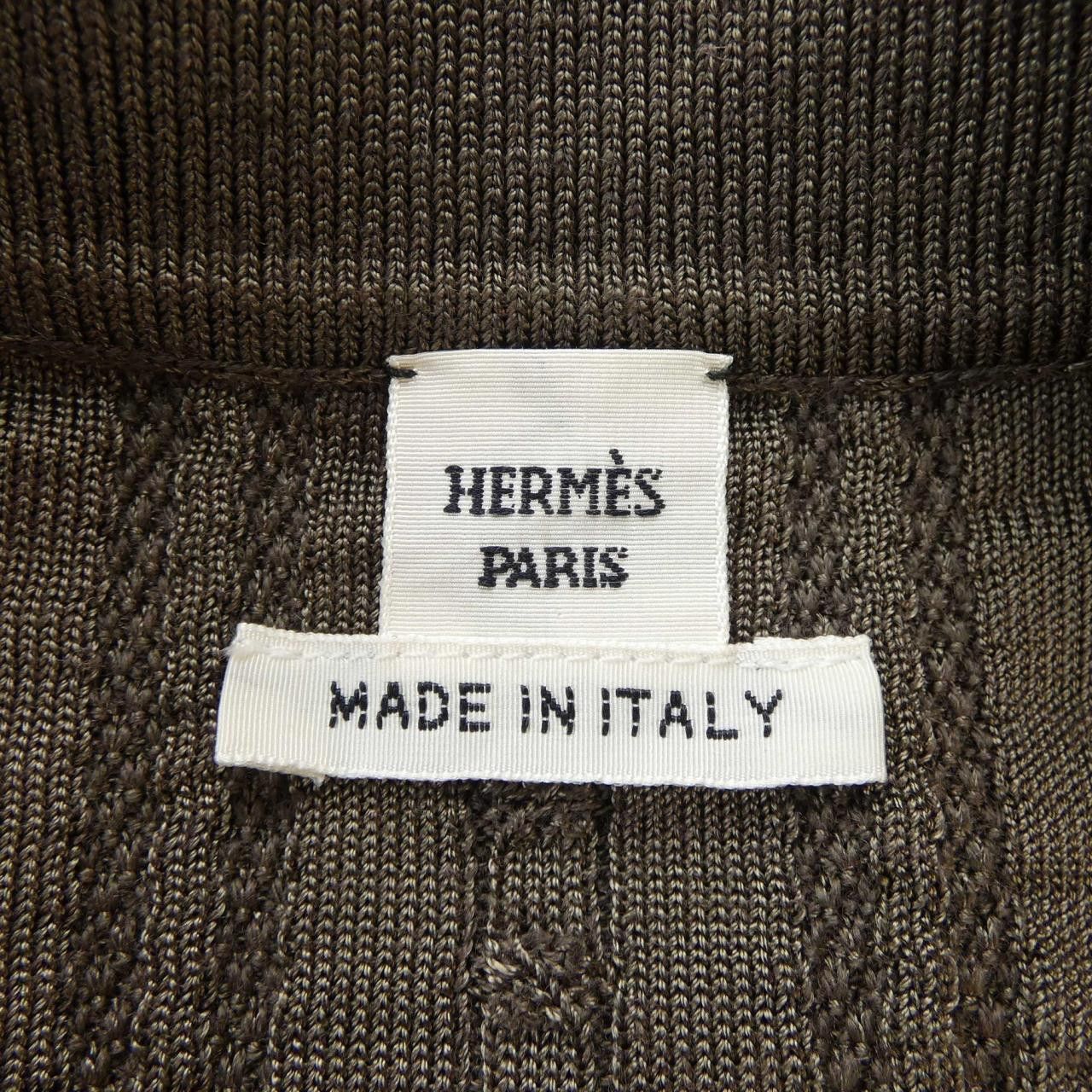 Hermes Hermes Hermes EFFET KALEIDOSCOPE Wool Knit Textile Tops DUTY FREE for USA Size ONE SIZE - 4 Thumbnail