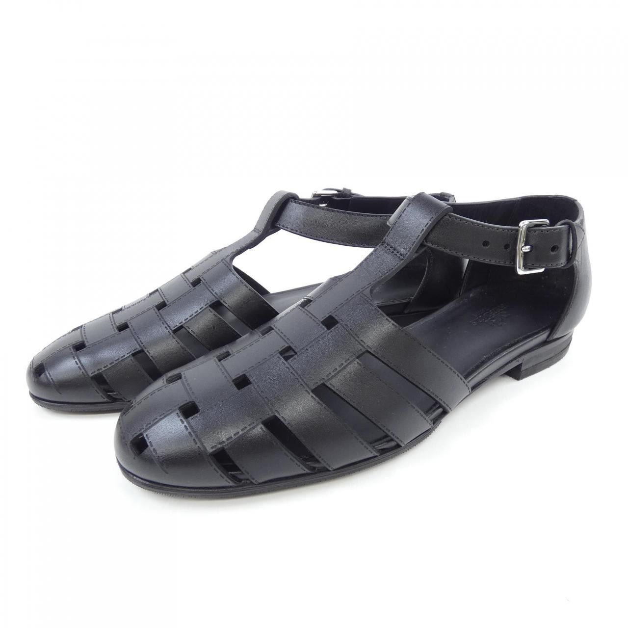 Hermes Hermes Hermes Indigo Mosaic Calf Shoes Leather Shoes DUTY FREE for USA Size ONE SIZE - 3 Thumbnail