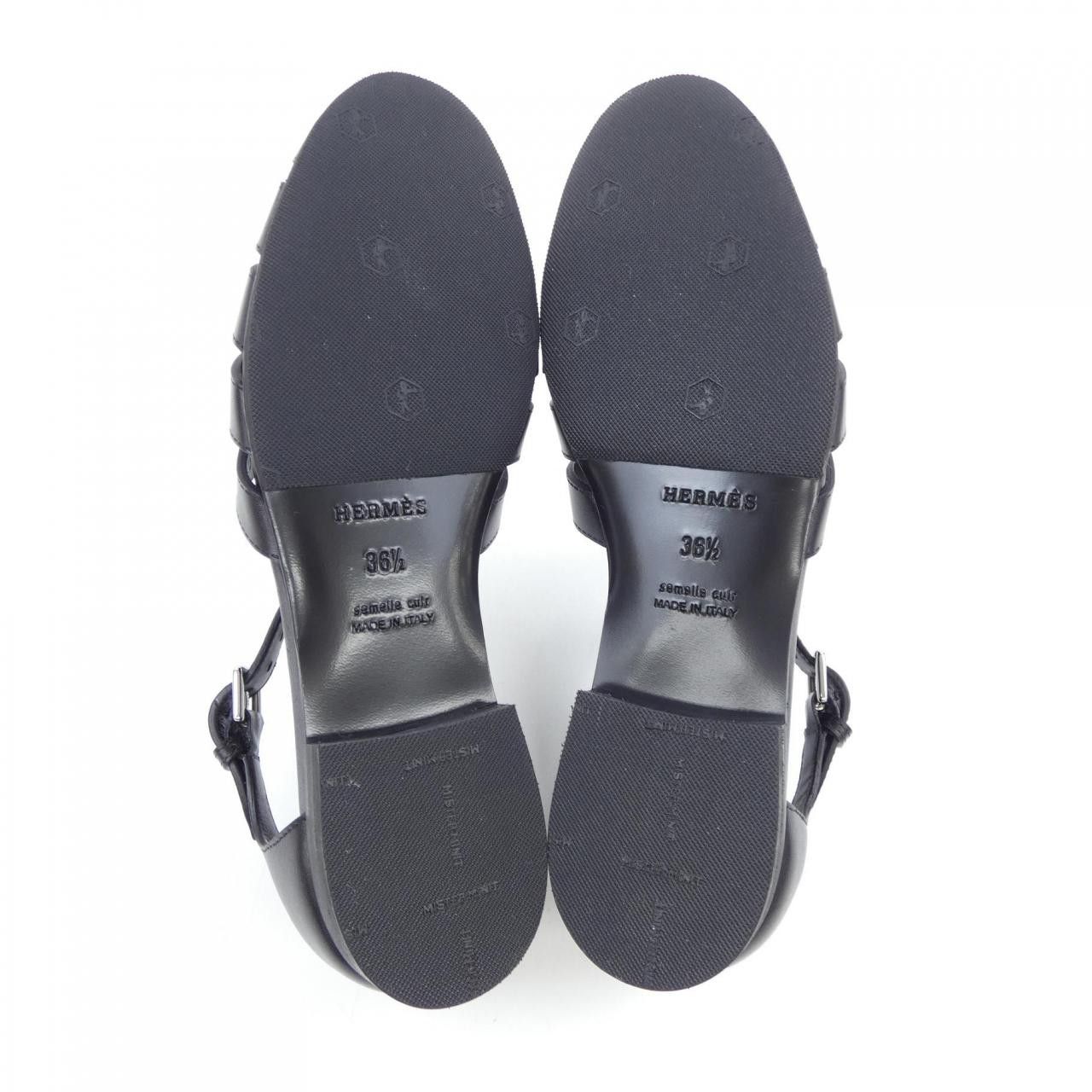 Hermes Hermes Hermes Indigo Mosaic Calf Shoes Leather Shoes DUTY FREE for USA Size ONE SIZE - 4 Thumbnail