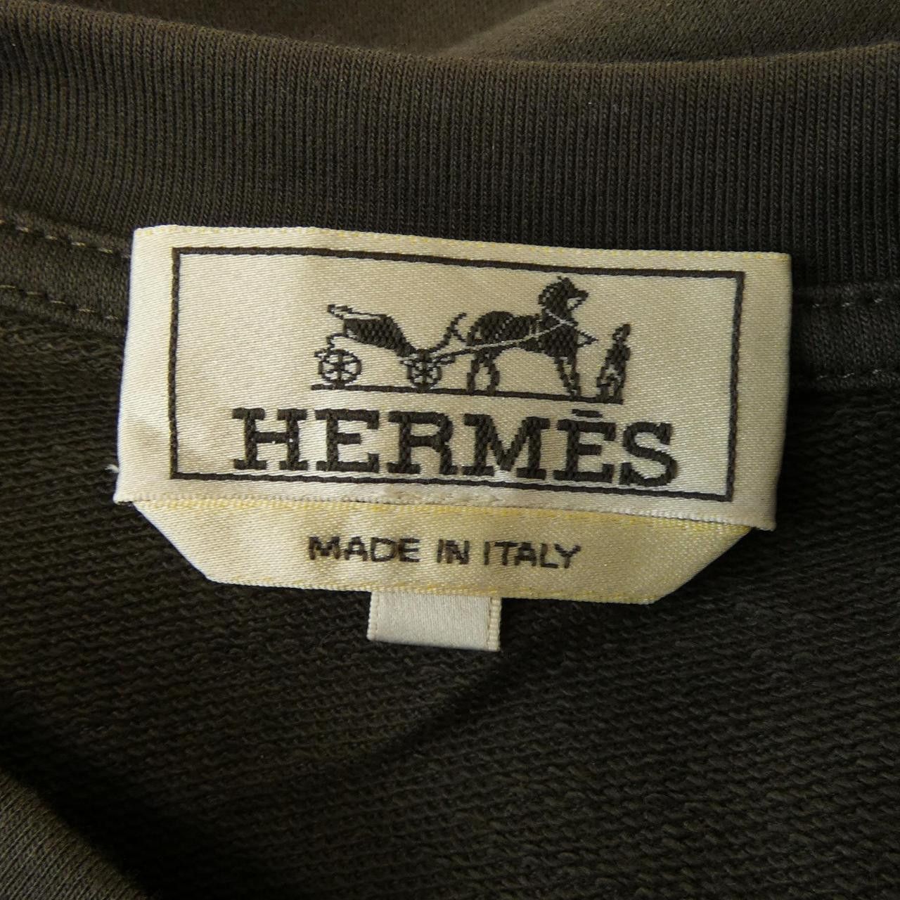 Hermes Hermes Hermes Cotton T Shirt Textile T-Shirts DUTY FREE for USA Size ONE SIZE - 4 Thumbnail