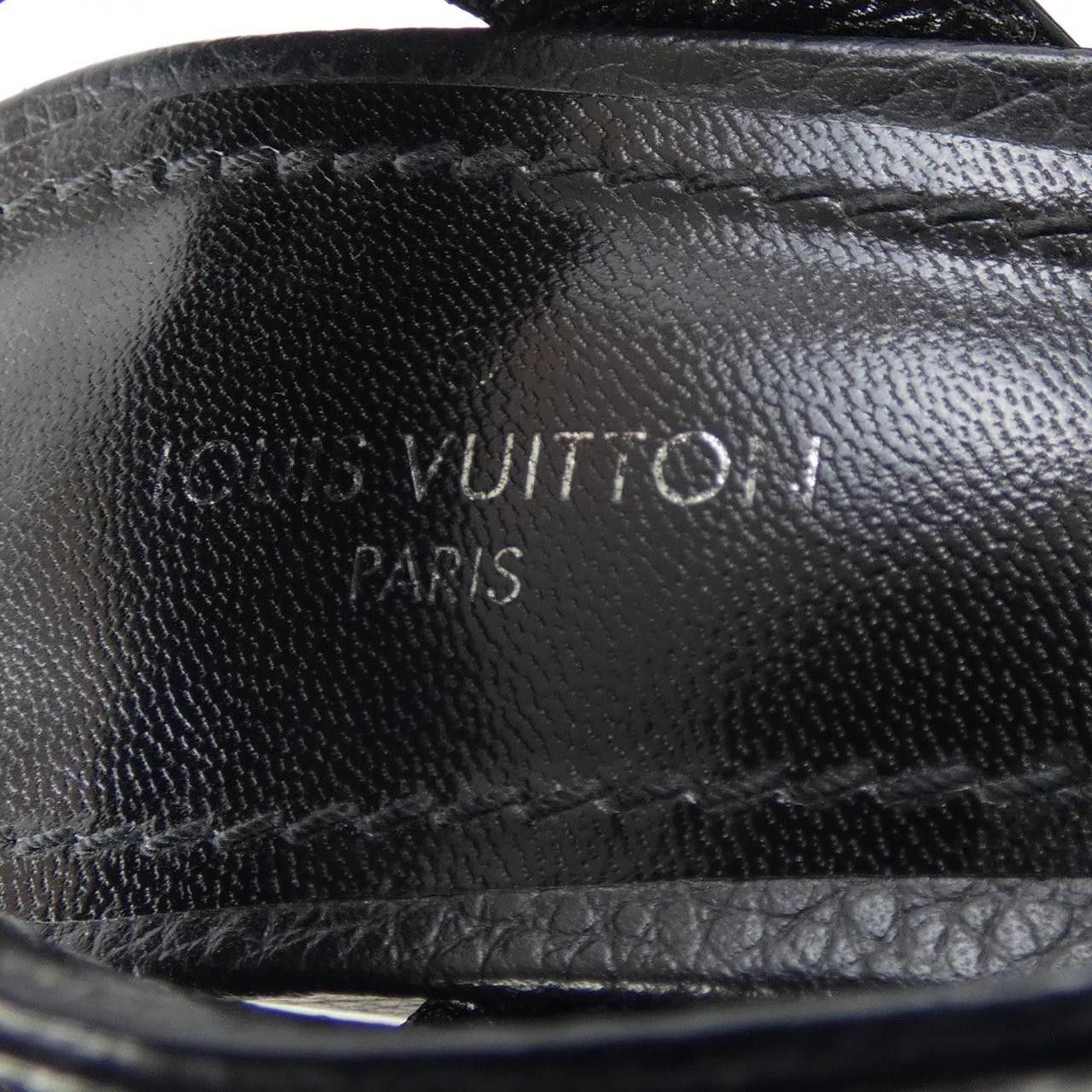 Louis Vuitton Louis Vuitton Louis Vuitton Lock It Leather Sandals Leather Shoes DUTY FREE for USA Size ONE SIZE - 6 Thumbnail