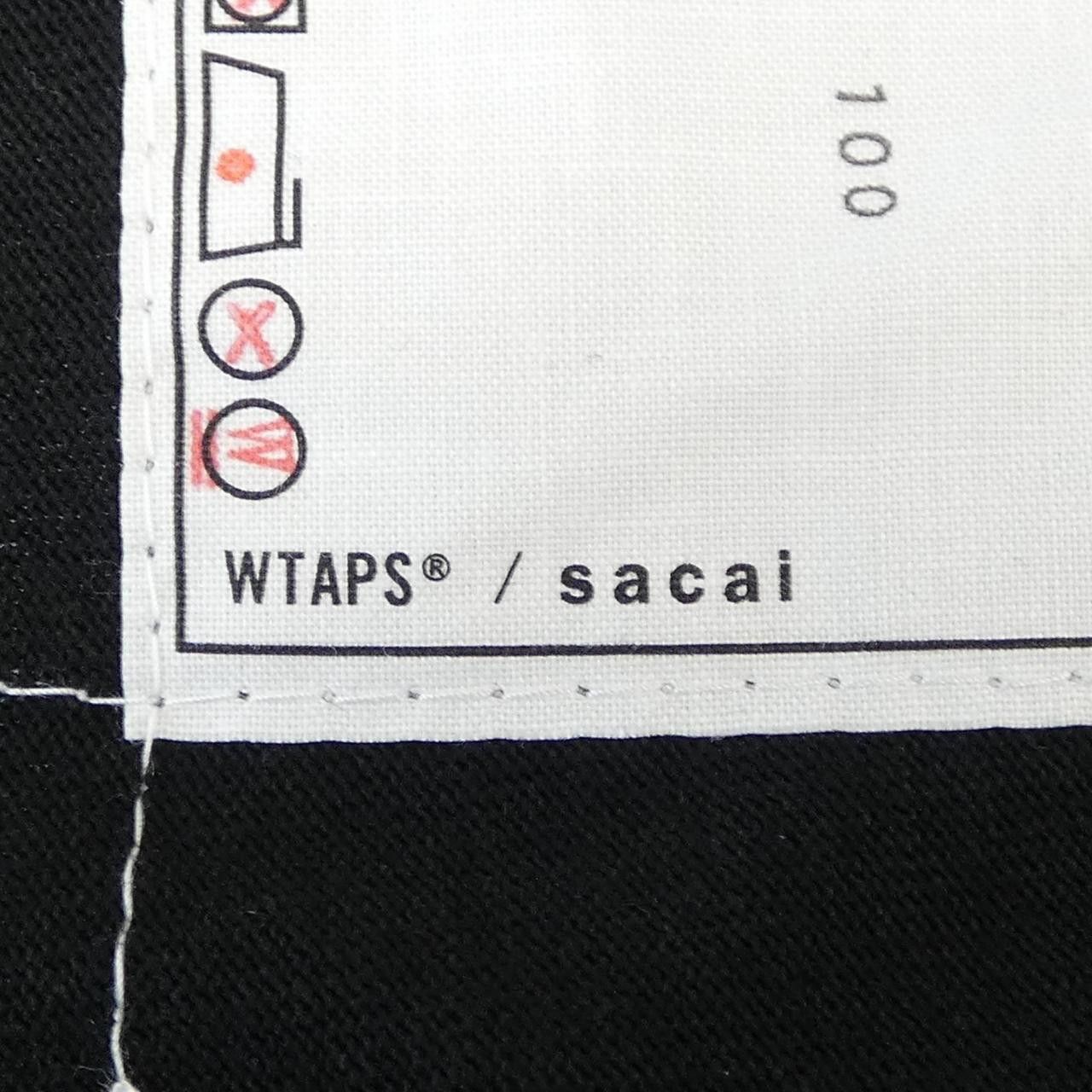 Sacai Sacai Sacai Cotton T Shirt Textile T-Shirts 25-0927S DUTY FREE for USA Size ONE SIZE - 4 Thumbnail