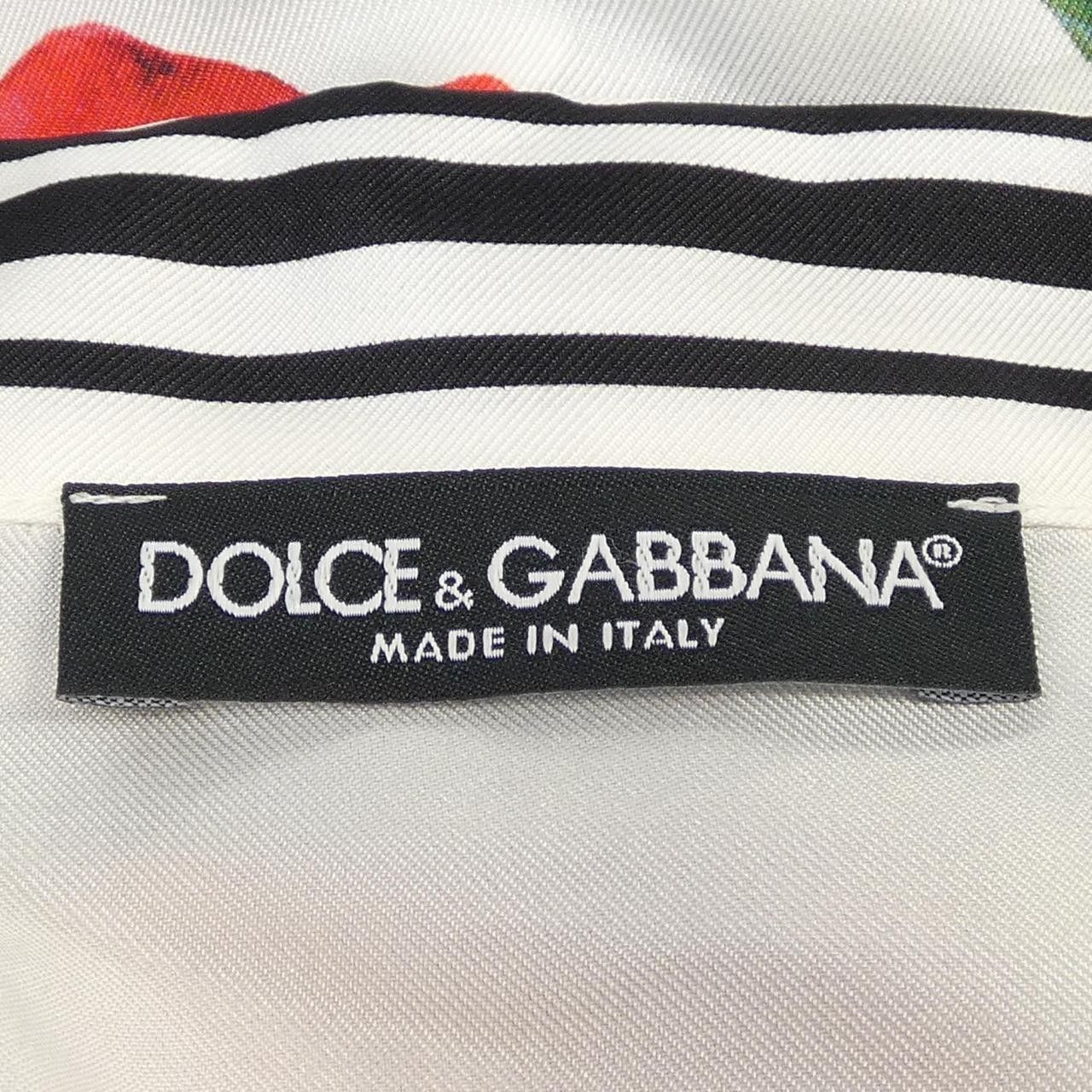 Dolce & Gabbana Dolce & Gabbana Dolce&Gabbana Silk Short Sleeve Shirt Textile Tops F5P88T/GDA9J DUTY FREE for USA Size ONE SIZE - 4 Thumbnail