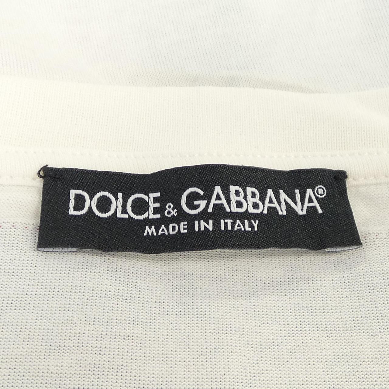 Dolce & Gabbana Dolce & Gabbana Dolce&Gabbana Cotton T Shirt Textile T-Shirts F8K74Z/HH7I8 DUTY FREE for USA Size ONE SIZE - 4 Thumbnail