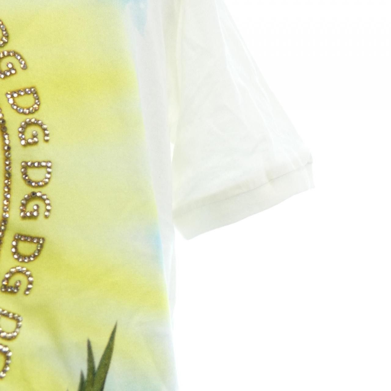 Dolce & Gabbana Dolce & Gabbana Dolce&Gabbana Cotton T Shirt Textile T-Shirts F8K74Z/HH7I8 DUTY FREE for USA Size ONE SIZE - 6 Thumbnail