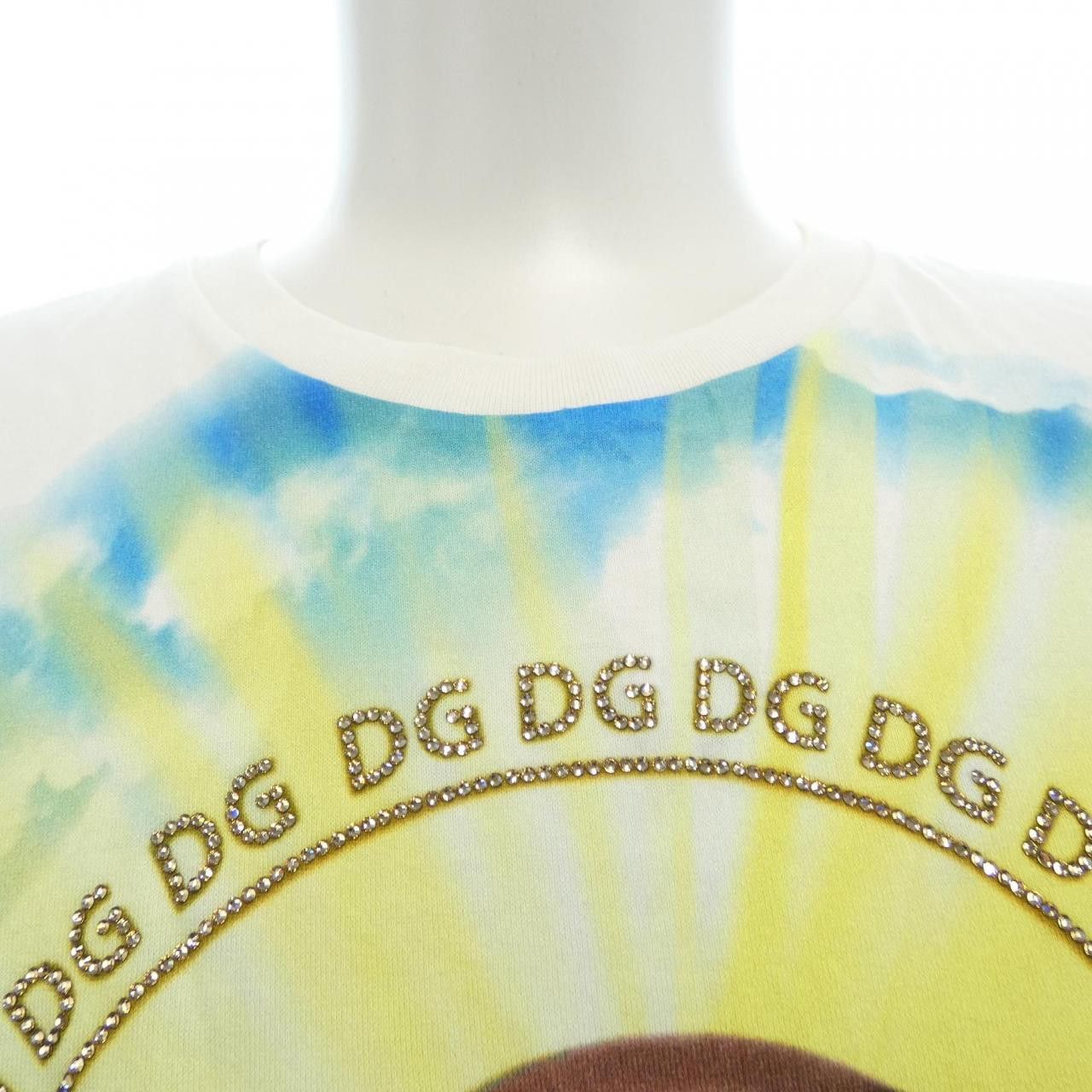 Dolce & Gabbana Dolce & Gabbana Dolce&Gabbana Cotton T Shirt Textile T-Shirts F8K74Z/HH7I8 DUTY FREE for USA Size ONE SIZE - 5 Thumbnail