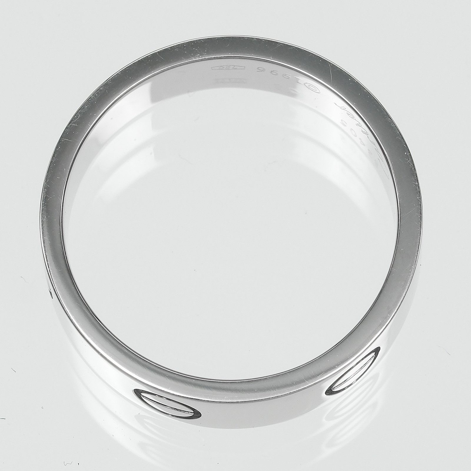 Cartier Cartier Cartier Love Au750 White Gold Ring Size 17 Precious Metal Ring DUTY FREE for USA Size ONE SIZE - 8 Thumbnail