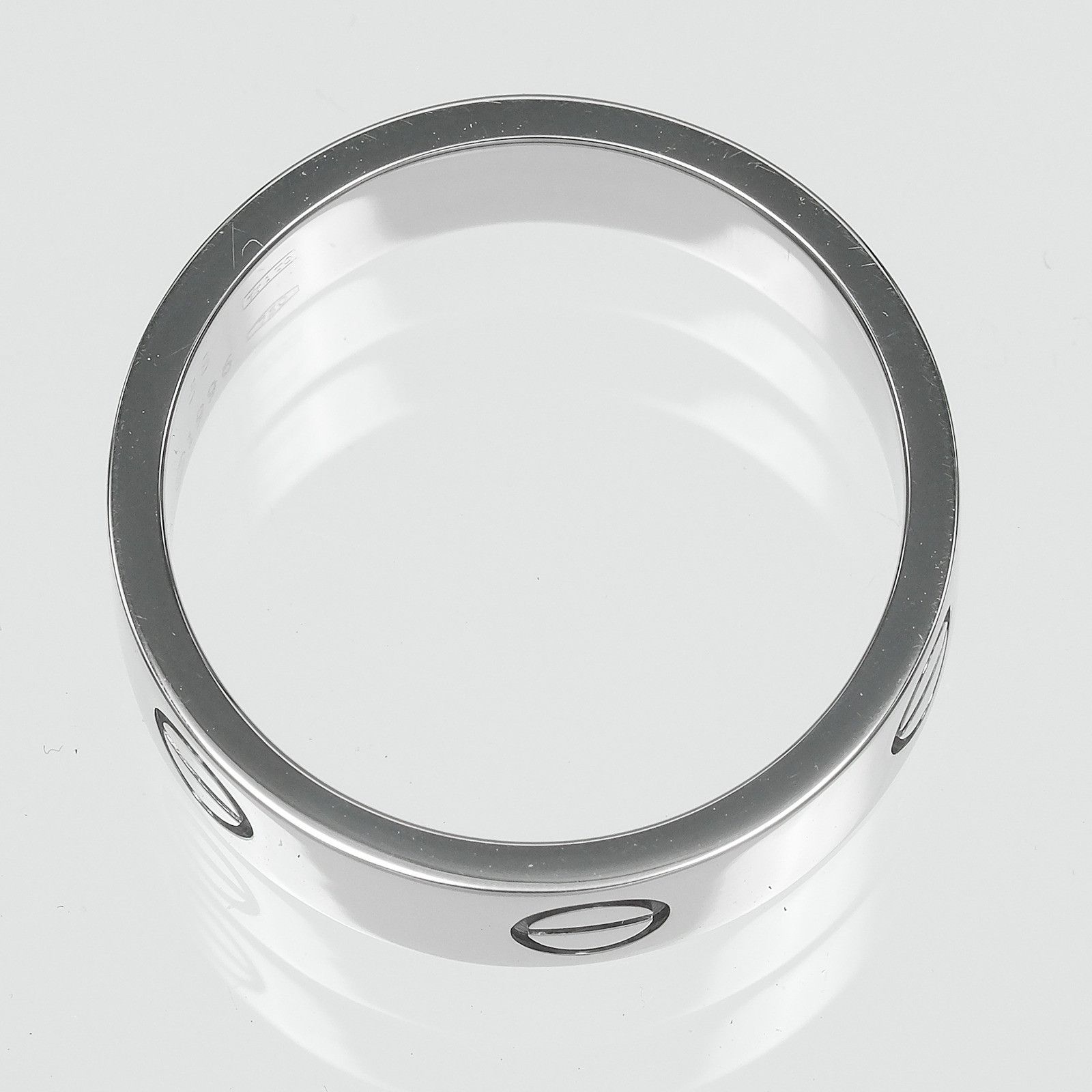 Cartier Cartier Cartier Love Au750 White Gold Ring Size 17 Precious Metal Ring DUTY FREE for USA Size ONE SIZE - 9 Thumbnail