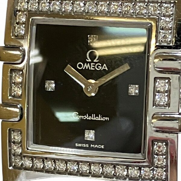 Omega Omega Omega Constellation Quadra Stainless Steel Wristwatch Metal Quartz 1528.46 DUTY FREE for USA Size ONE SIZE - 4 Thumbnail