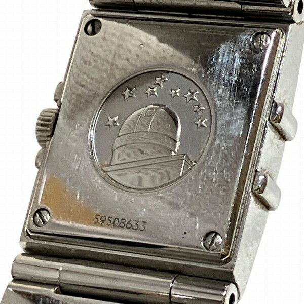 Omega Omega Omega Constellation Quadra Stainless Steel Wristwatch Metal Quartz 1528.46 DUTY FREE for USA Size ONE SIZE - 5 Thumbnail