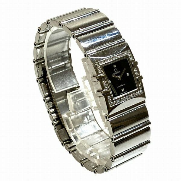 Omega Omega Omega Constellation Quadra Stainless Steel Wristwatch Metal Quartz 1528.46 DUTY FREE for USA Size ONE SIZE - 3 Thumbnail