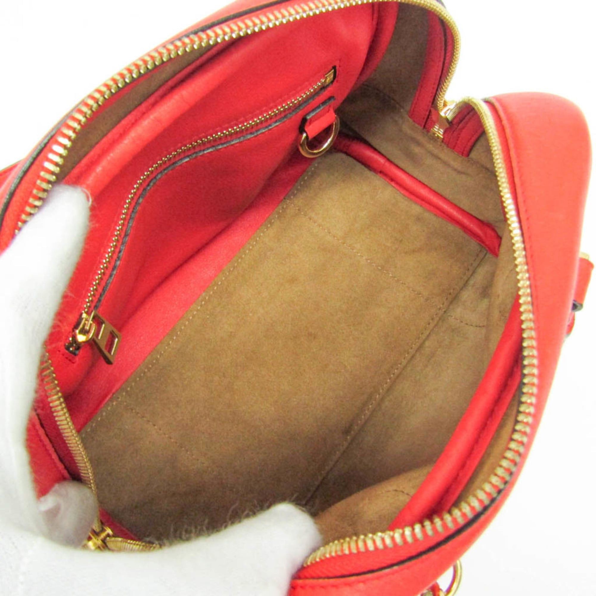 Loewe Loewe Amazona 75 Small 301.30BL01 Women's Leather Handbag,Shoulder Bag Red Color Size ONE SIZE - 4 Thumbnail