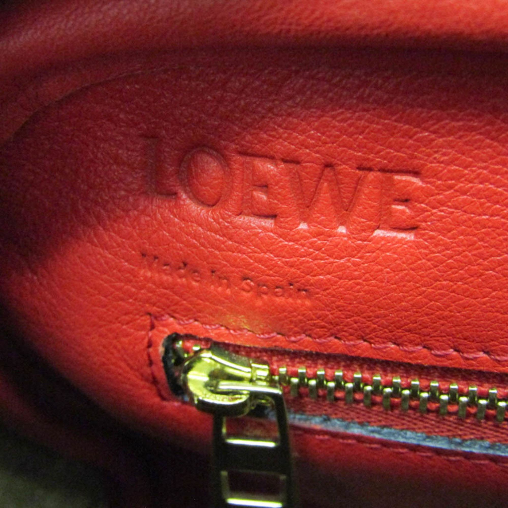 Loewe Loewe Amazona 75 Small 301.30BL01 Women's Leather Handbag,Shoulder Bag Red Color Size ONE SIZE - 17 Thumbnail
