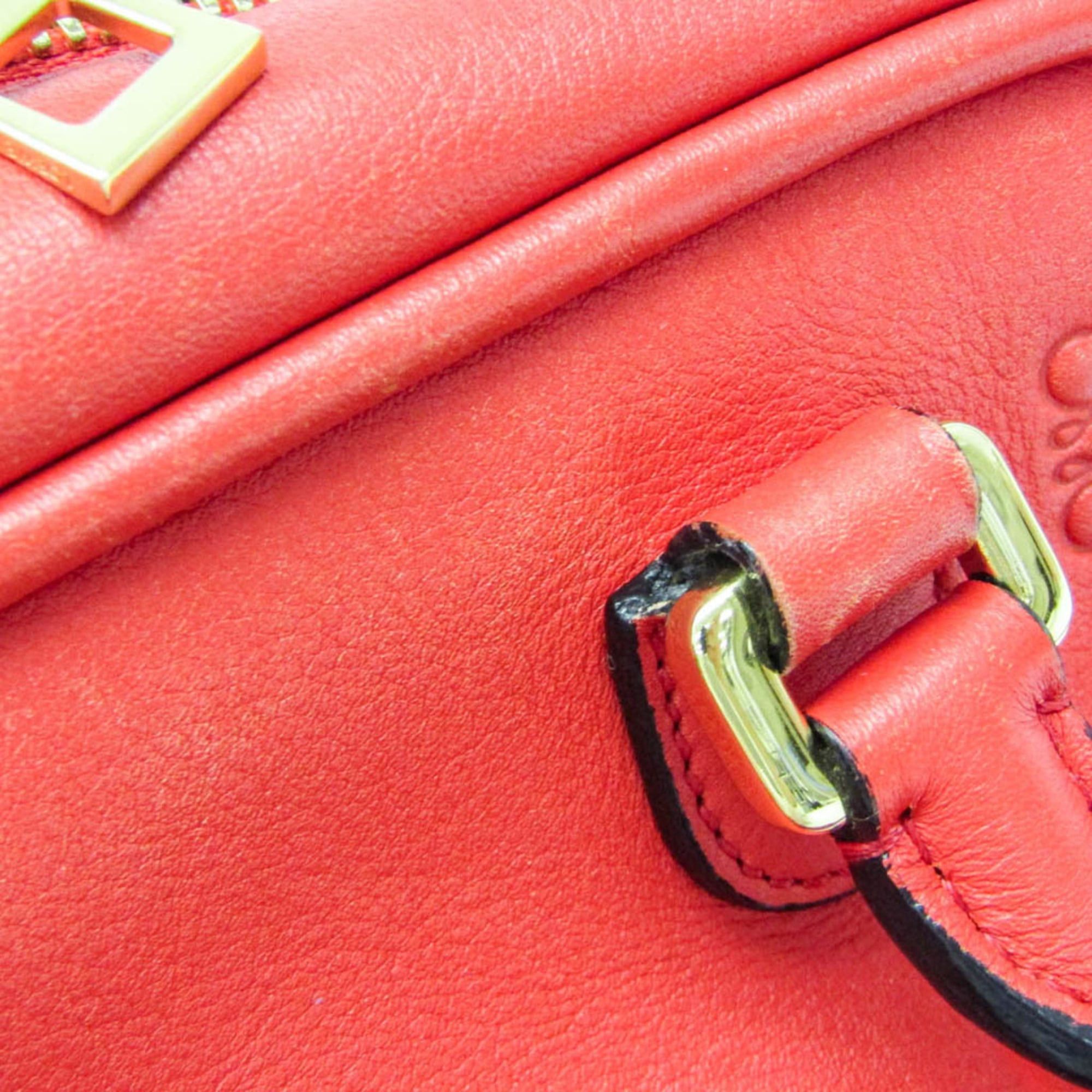 Loewe Loewe Amazona 75 Small 301.30BL01 Women's Leather Handbag,Shoulder Bag Red Color Size ONE SIZE - 10 Thumbnail