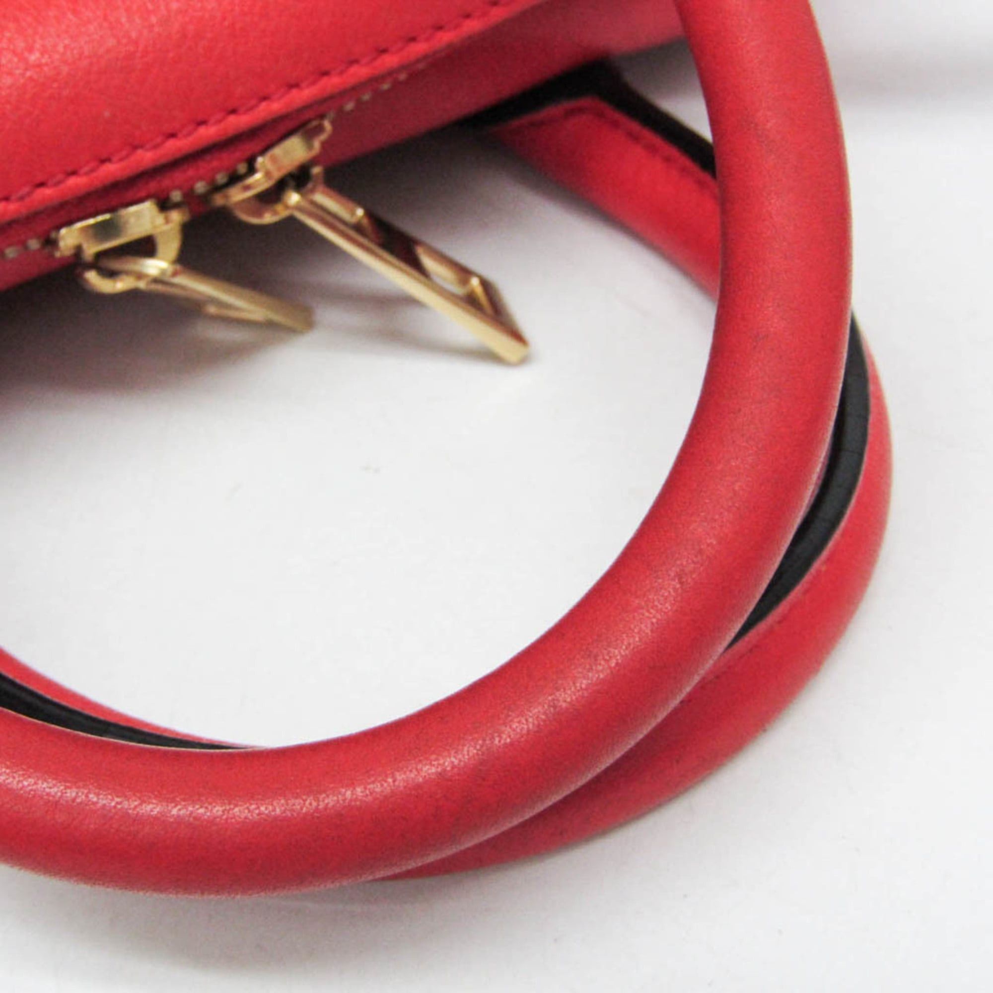 Loewe Loewe Amazona 75 Small 301.30BL01 Women's Leather Handbag,Shoulder Bag Red Color Size ONE SIZE - 14 Thumbnail