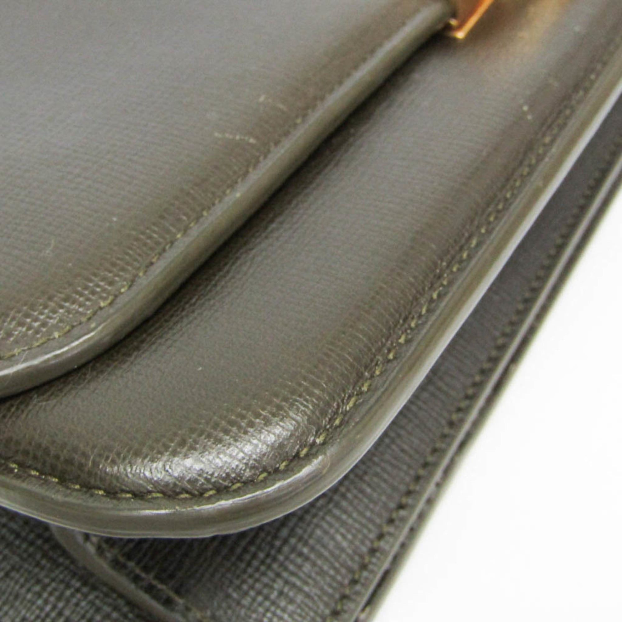 Bottega Veneta Bottega Veneta BV Classic Women's Leather Shoulder Bag Dark Khaki Size ONE SIZE - 6 Thumbnail