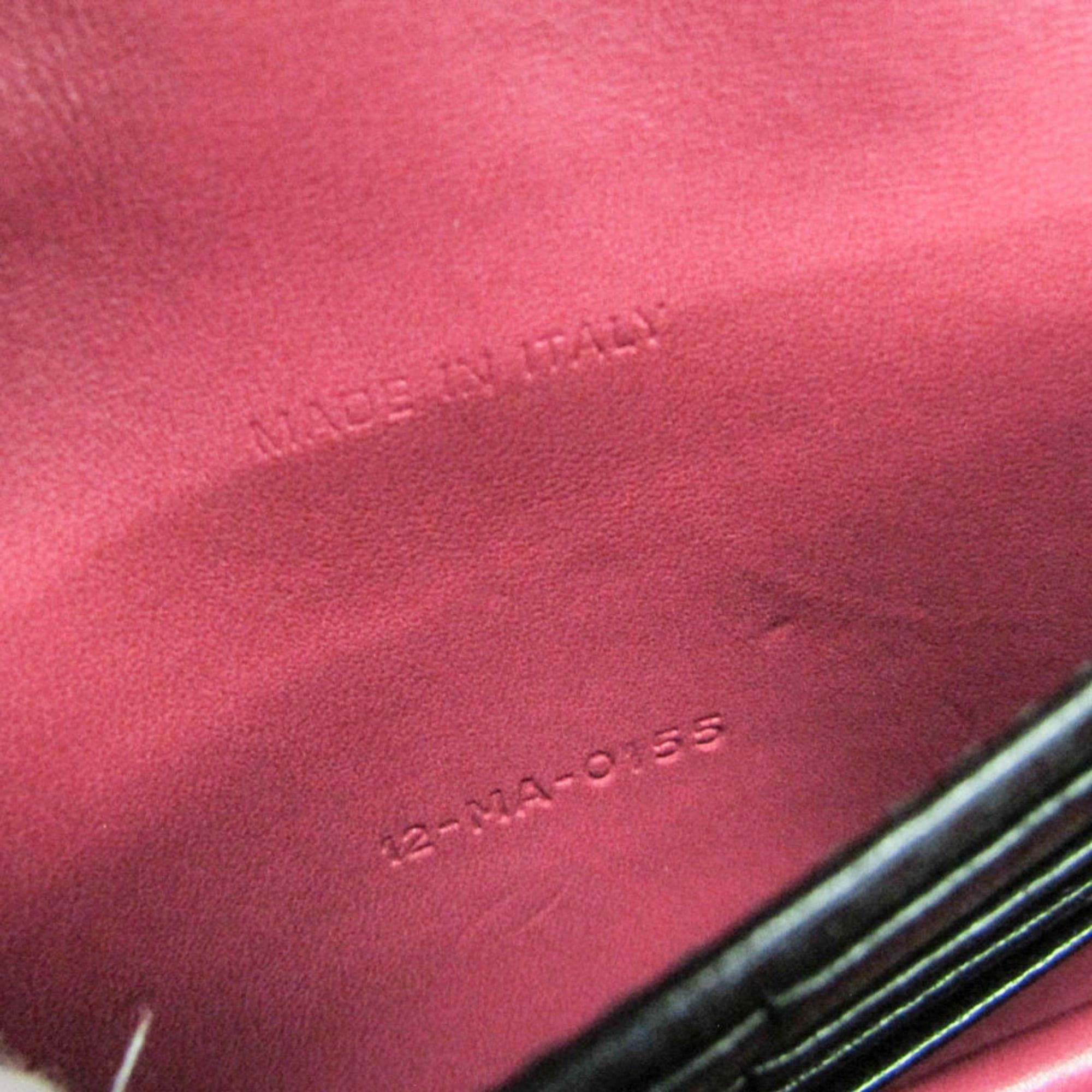 Dior Christian Dior Cannage/Lady Dior Women's Lambskin Chain/Shoulder Wallet Pink Size ONE SIZE - 15 Thumbnail