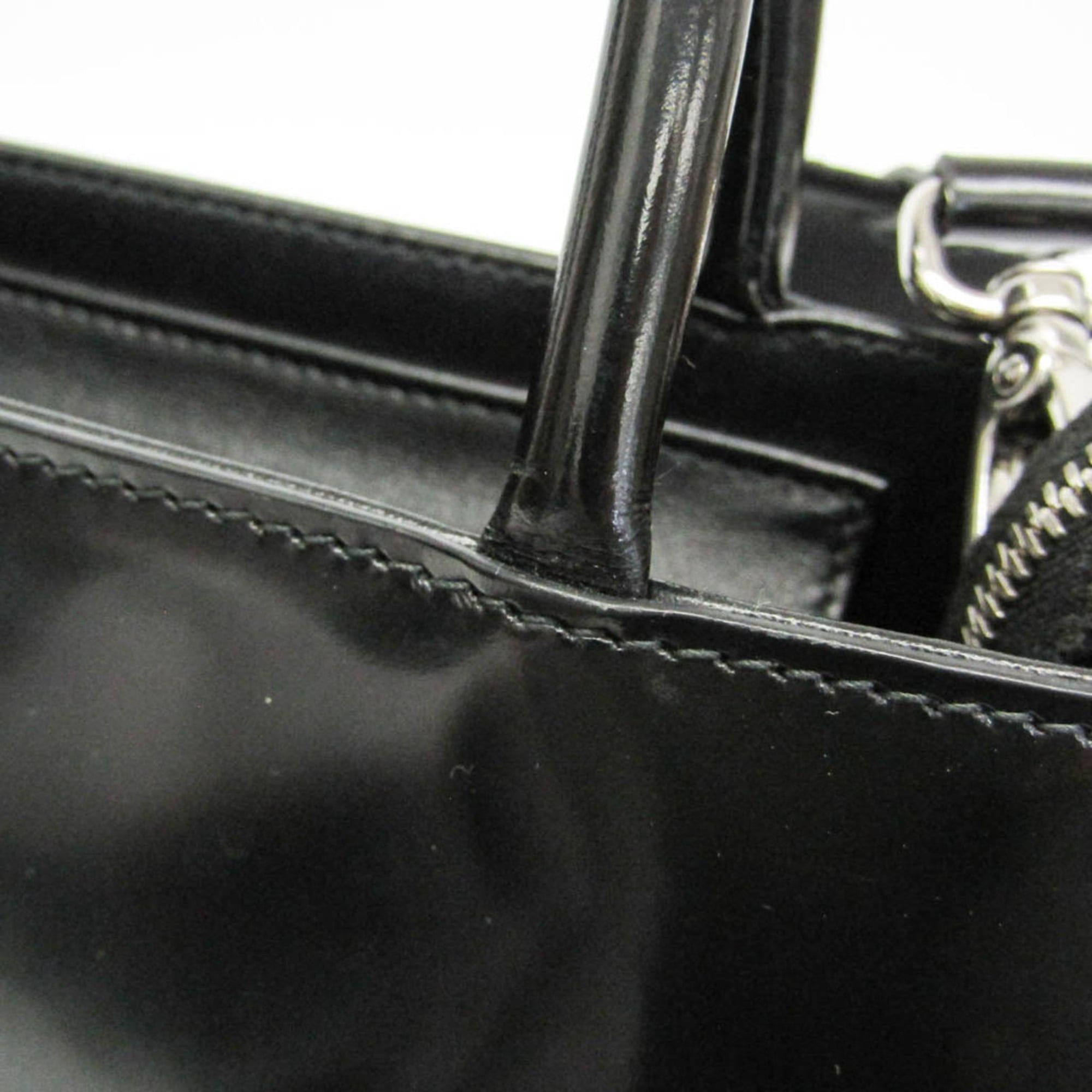 Prada Prada Brushed Leather SPAZZOLATO 1BA320 Women's Leather Handbag,Shoulder Bag Black Size ONE SIZE - 8 Thumbnail
