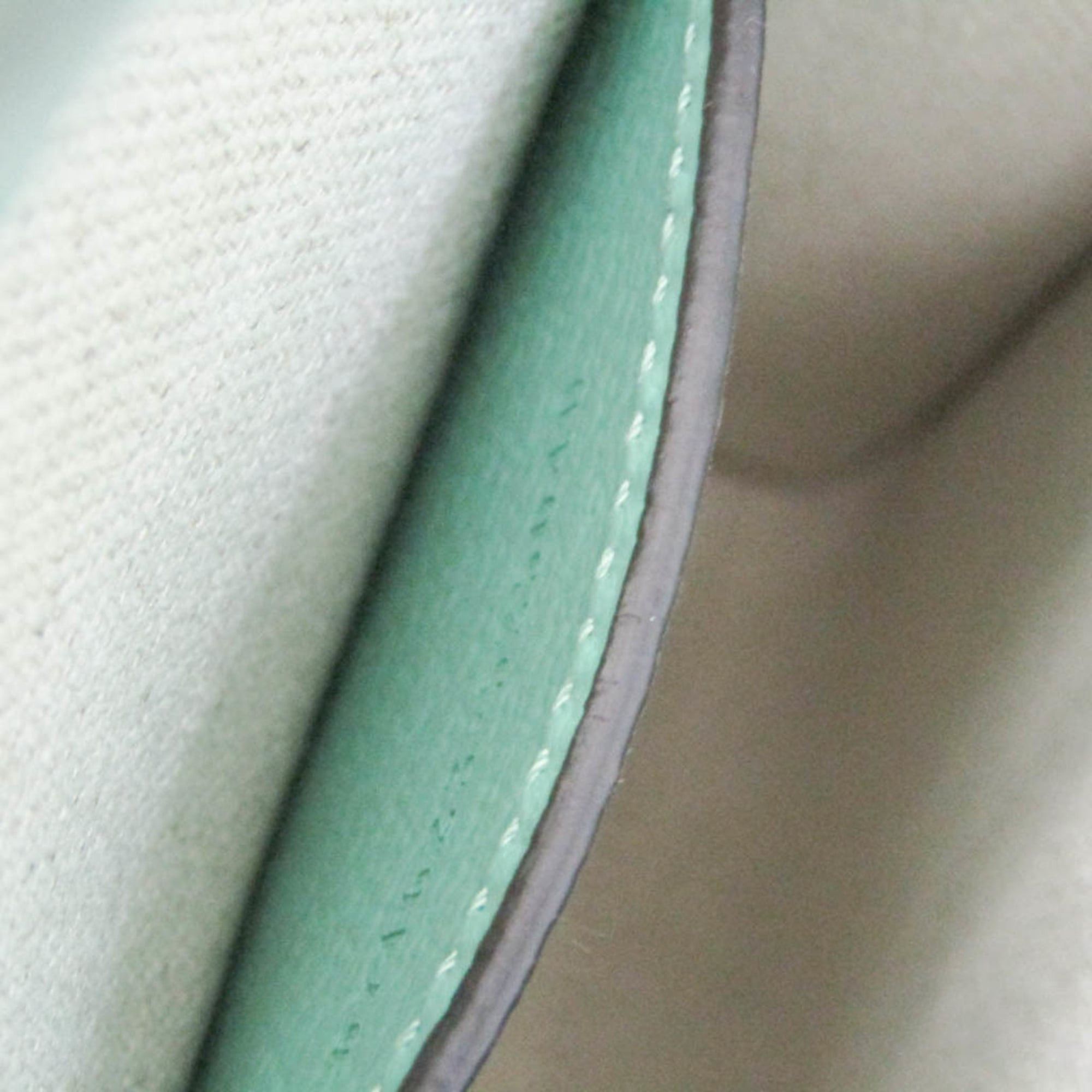 Gucci Gucci Jumbo GG 671623 Women's Canvas,Leather Handbag,Shoulder Bag Beige,Light Green Size ONE SIZE - 9 Thumbnail