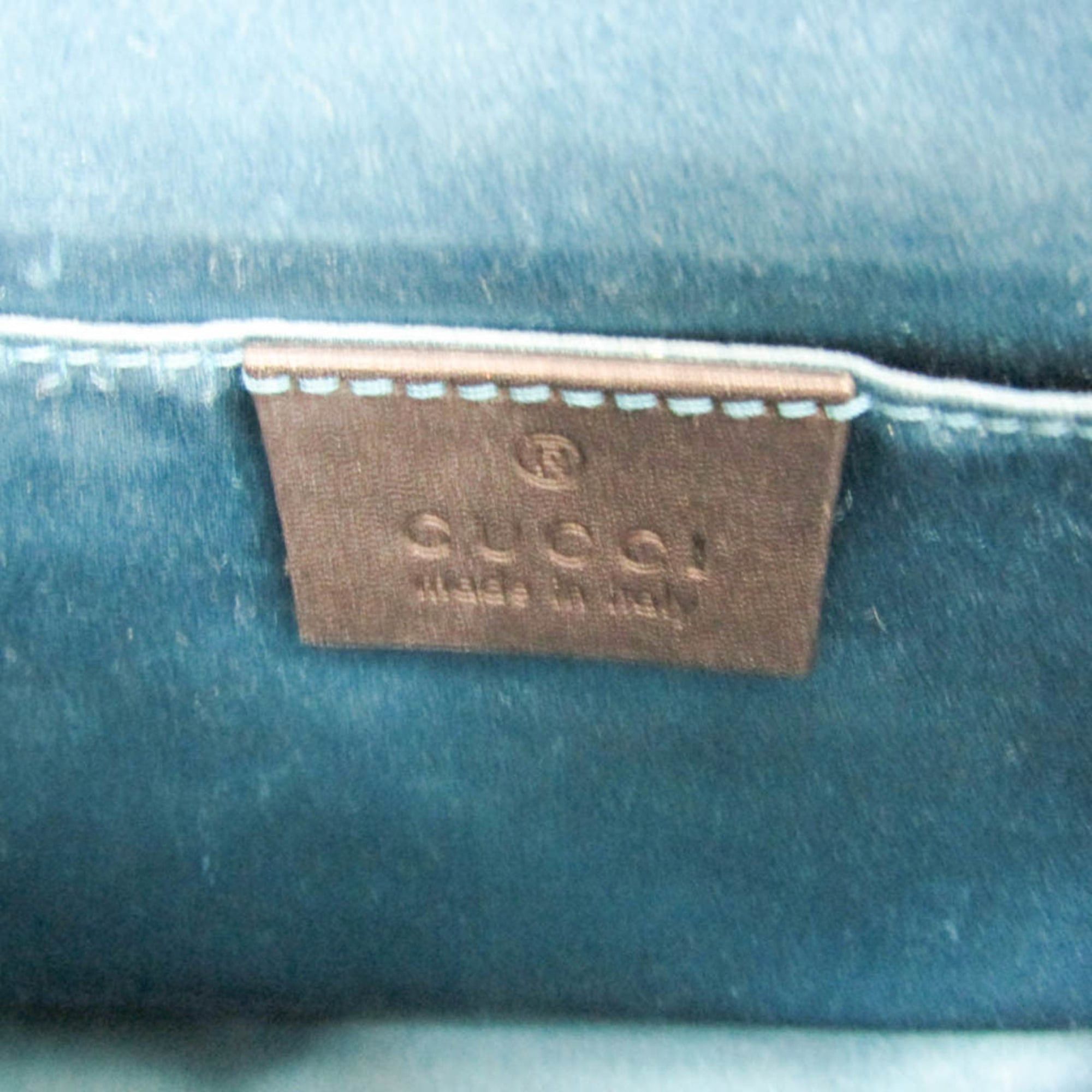 Gucci Gucci Ophidia 503877 Women's Leather,Suede Shoulder Bag Black,Red Color Size ONE SIZE - 12 Thumbnail