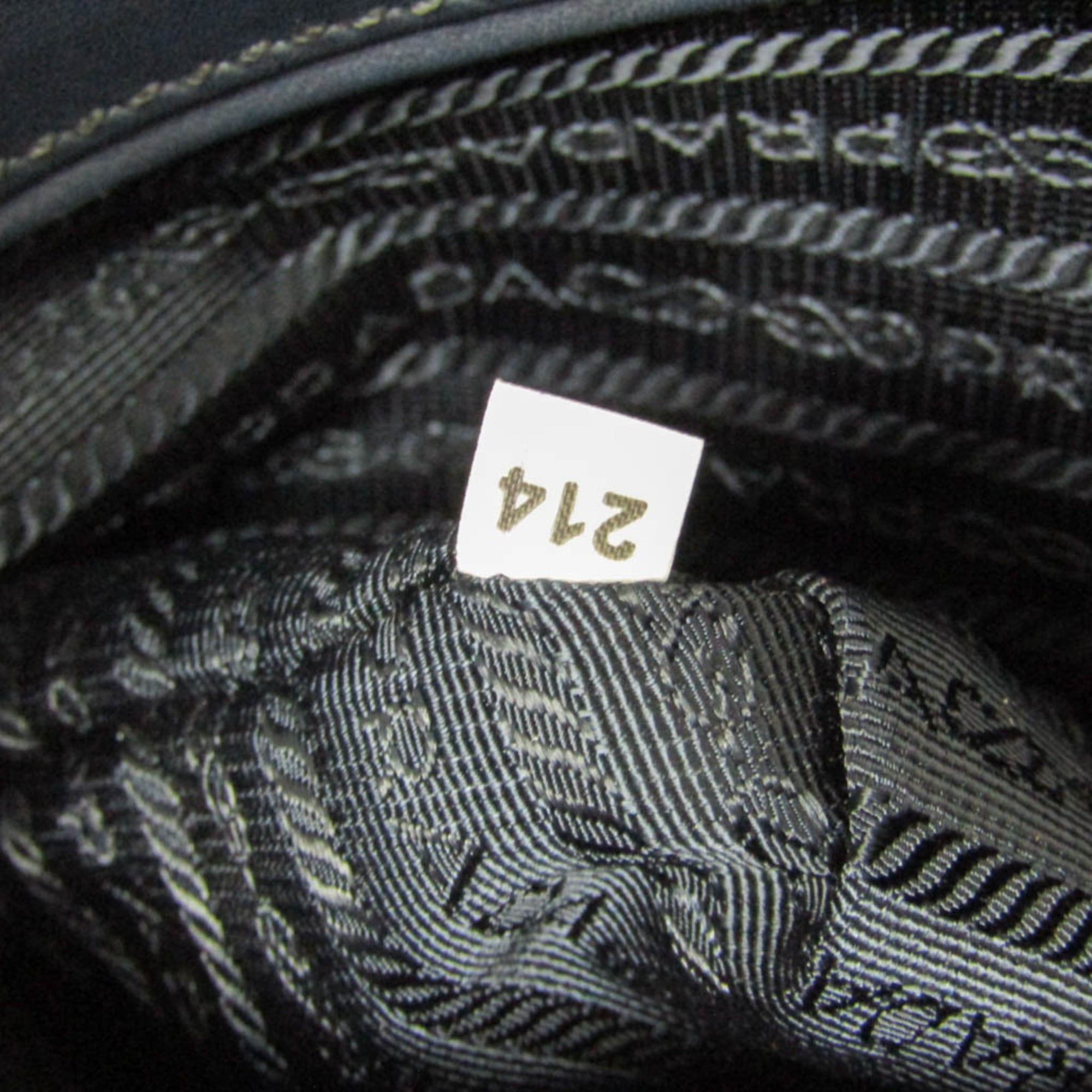 Prada Prada Galleria CITY CALF BN2274 Women's Leather Handbag,Shoulder Bag Black,Dark Navy Size ONE SIZE - 18 Thumbnail