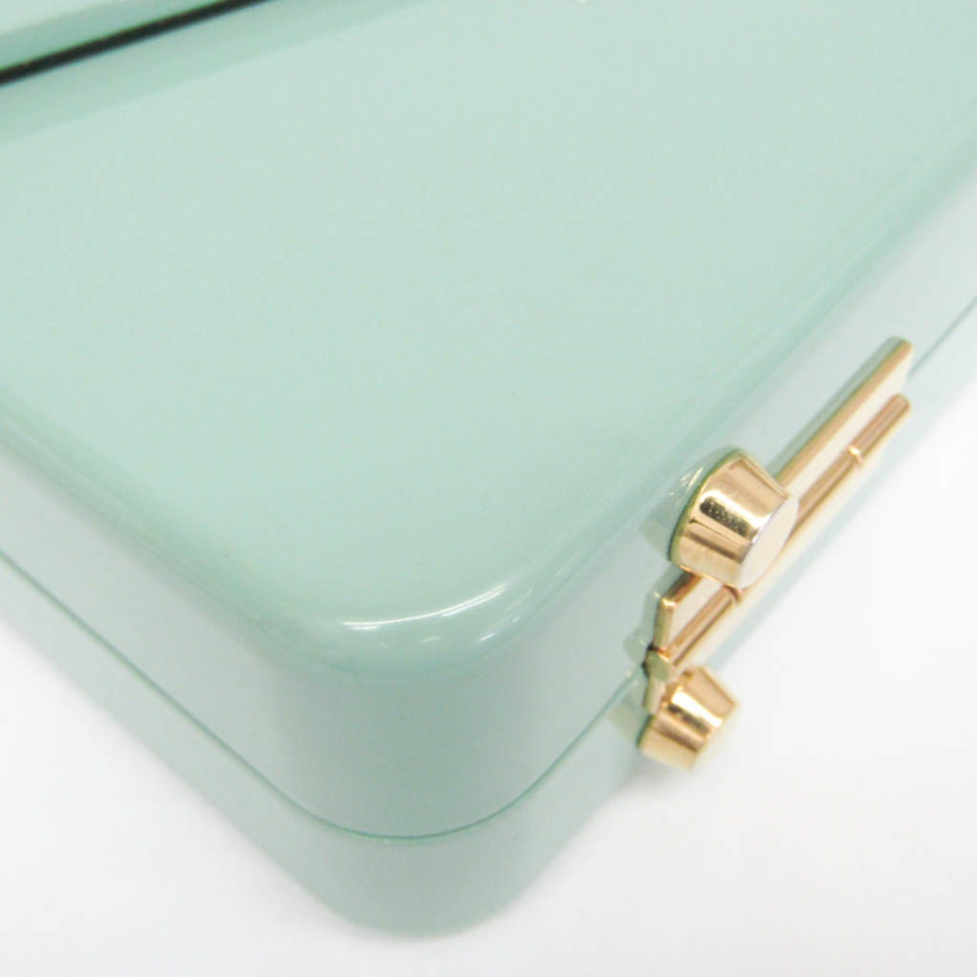 Gucci Gucci Sylvie 1969 Acrylic Mini 589482 Women's Acrylic Handbag,Shoulder Bag Light Green Size ONE SIZE - 6 Thumbnail
