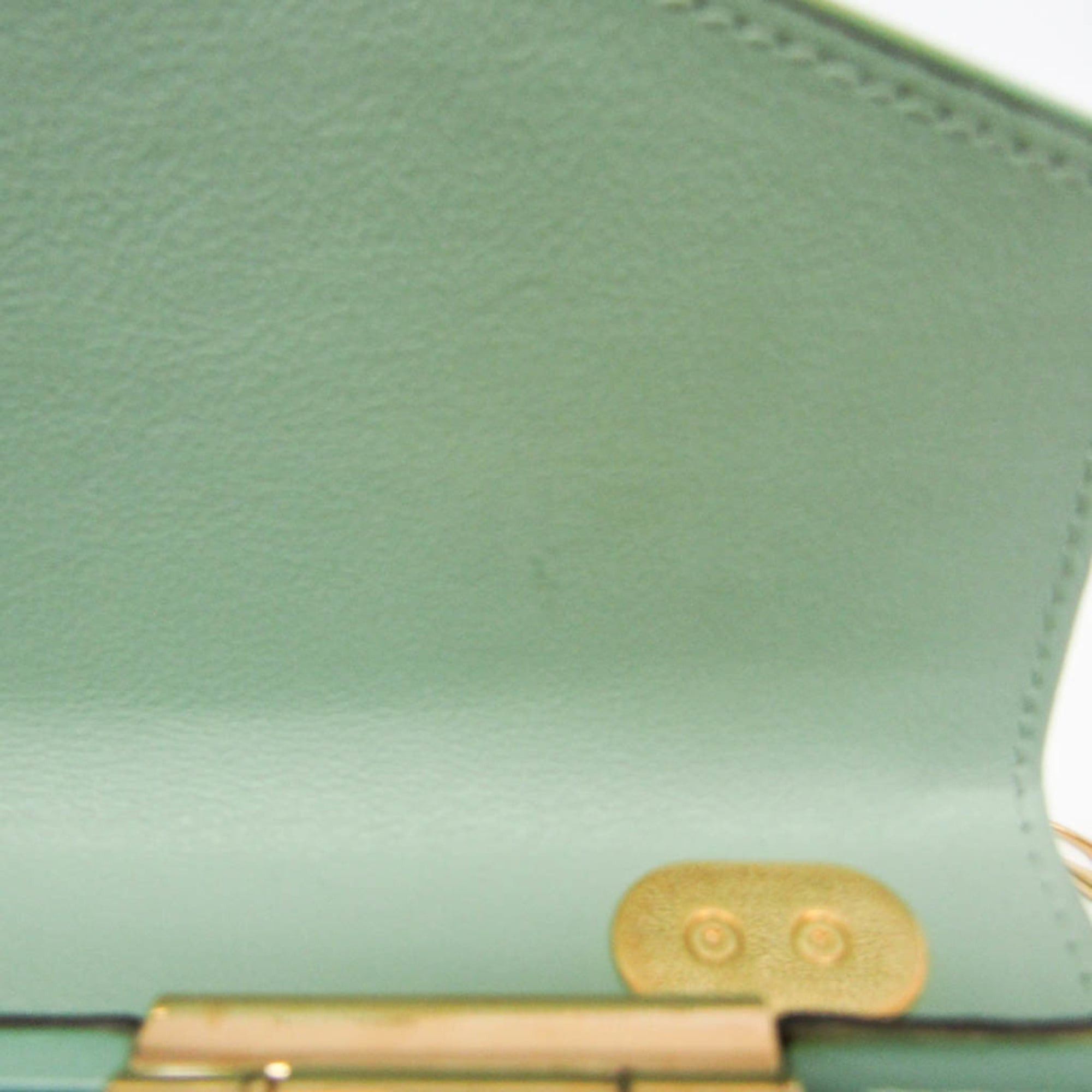 Gucci Gucci Sylvie 1969 Acrylic Mini 589482 Women's Acrylic Handbag,Shoulder Bag Light Green Size ONE SIZE - 15 Thumbnail