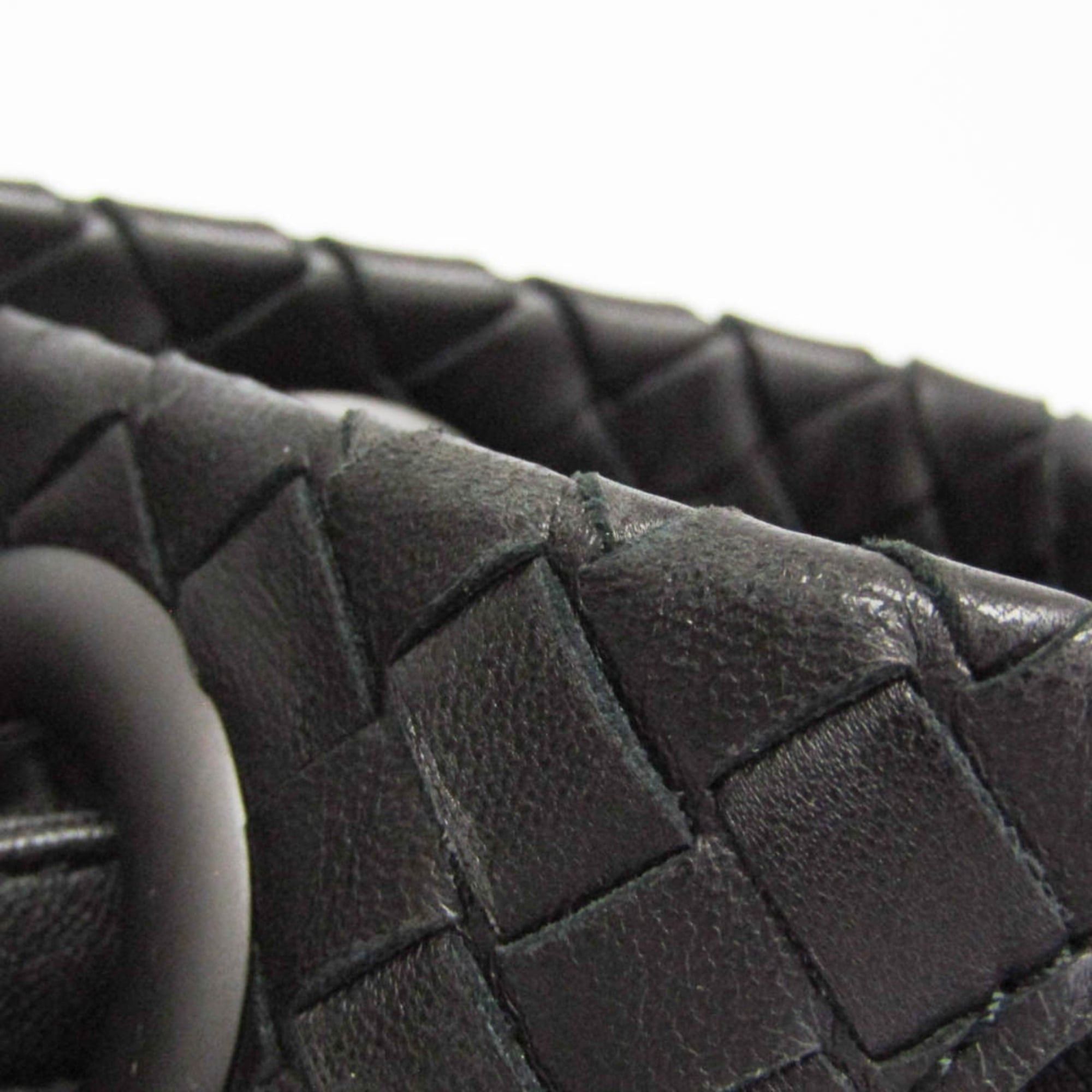 Bottega Veneta Bottega Veneta Intrecciato Medium Garda Bag 179320 Women's Leather Handbag Black Size ONE SIZE - 10 Thumbnail