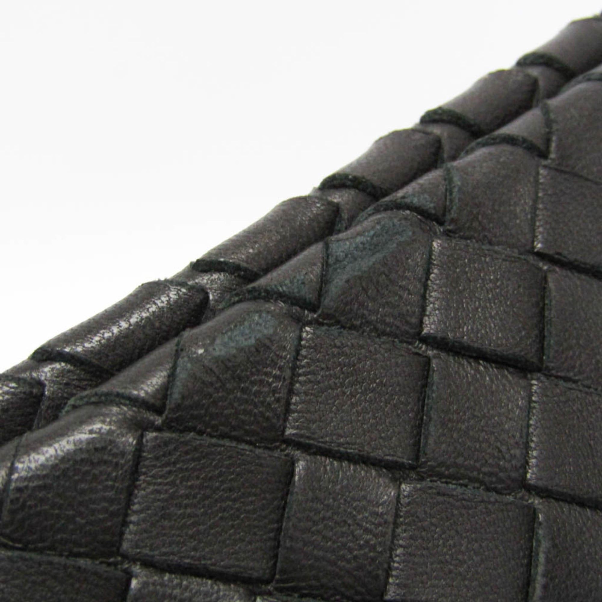 Bottega Veneta Bottega Veneta Intrecciato Medium Garda Bag 179320 Women's Leather Handbag Black Size ONE SIZE - 9 Thumbnail