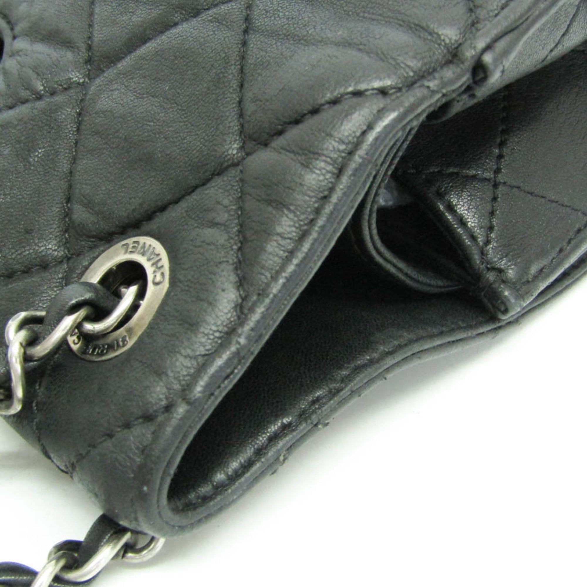 Chanel Chanel 2.55 Chain Shoulder Bag Women's Leather Handbag,Shoulder Bag Black Size ONE SIZE - 8 Thumbnail