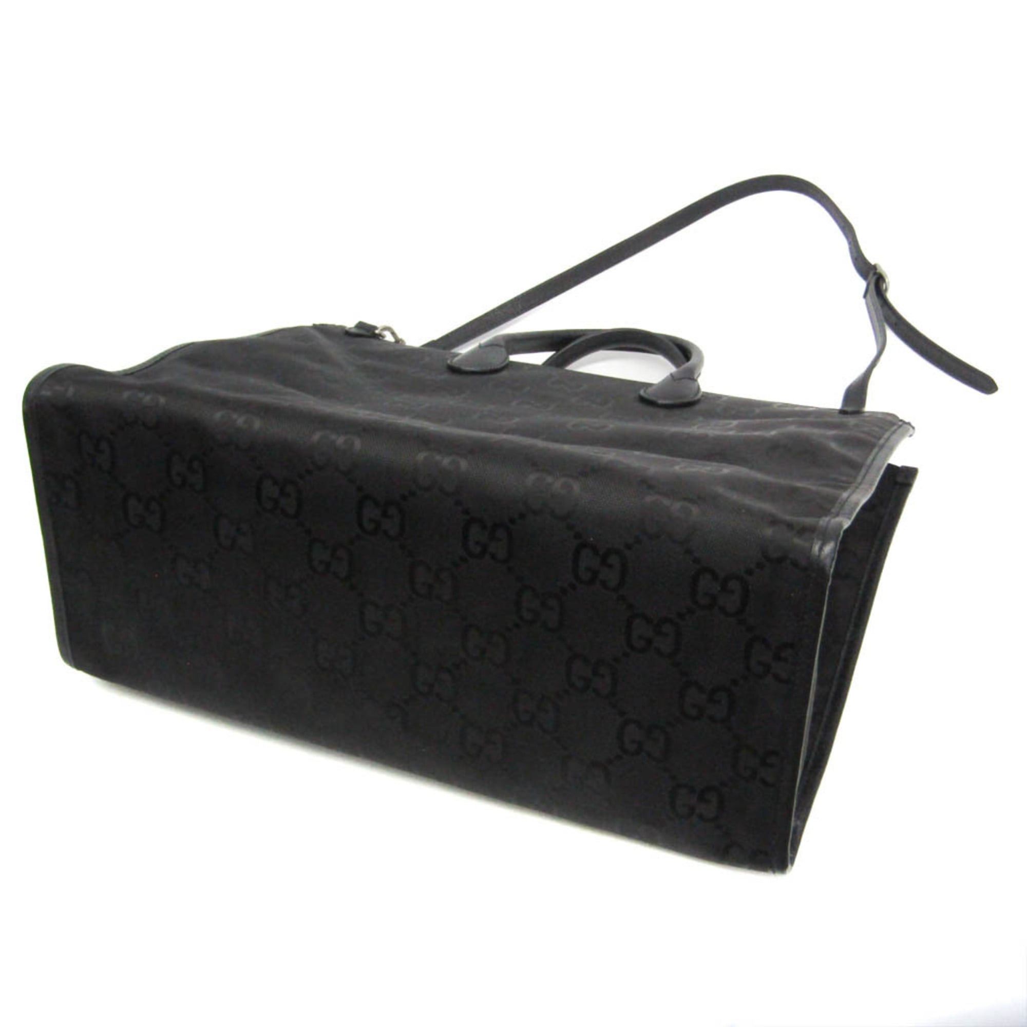 Gucci Gucci Off The Grid GG 630353 Men,Women Nylon Canvas,Leather Handbag,Shoulder Bag Black Size ONE SIZE - 3 Thumbnail