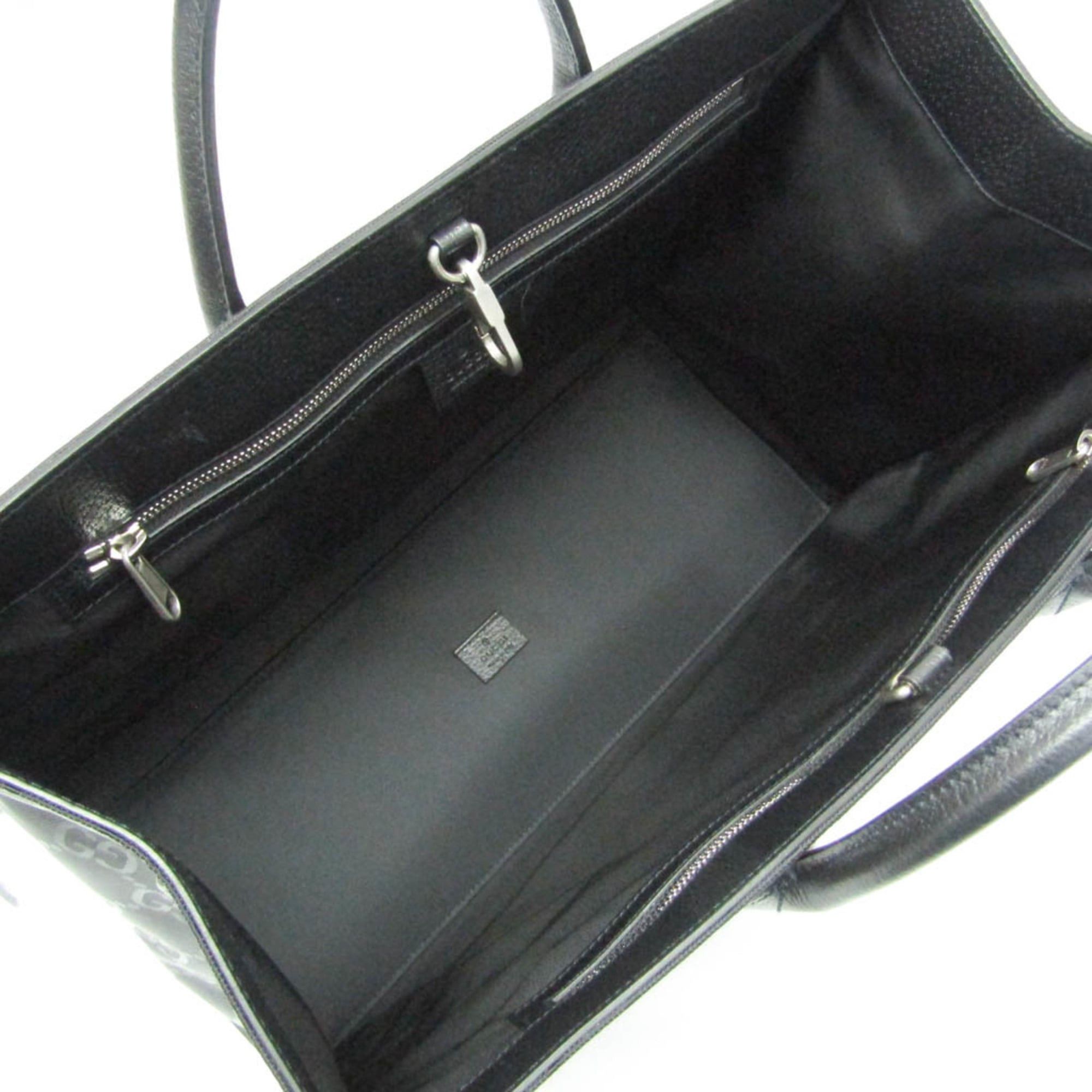 Gucci Gucci Off The Grid GG 630353 Men,Women Nylon Canvas,Leather Handbag,Shoulder Bag Black Size ONE SIZE - 4 Thumbnail