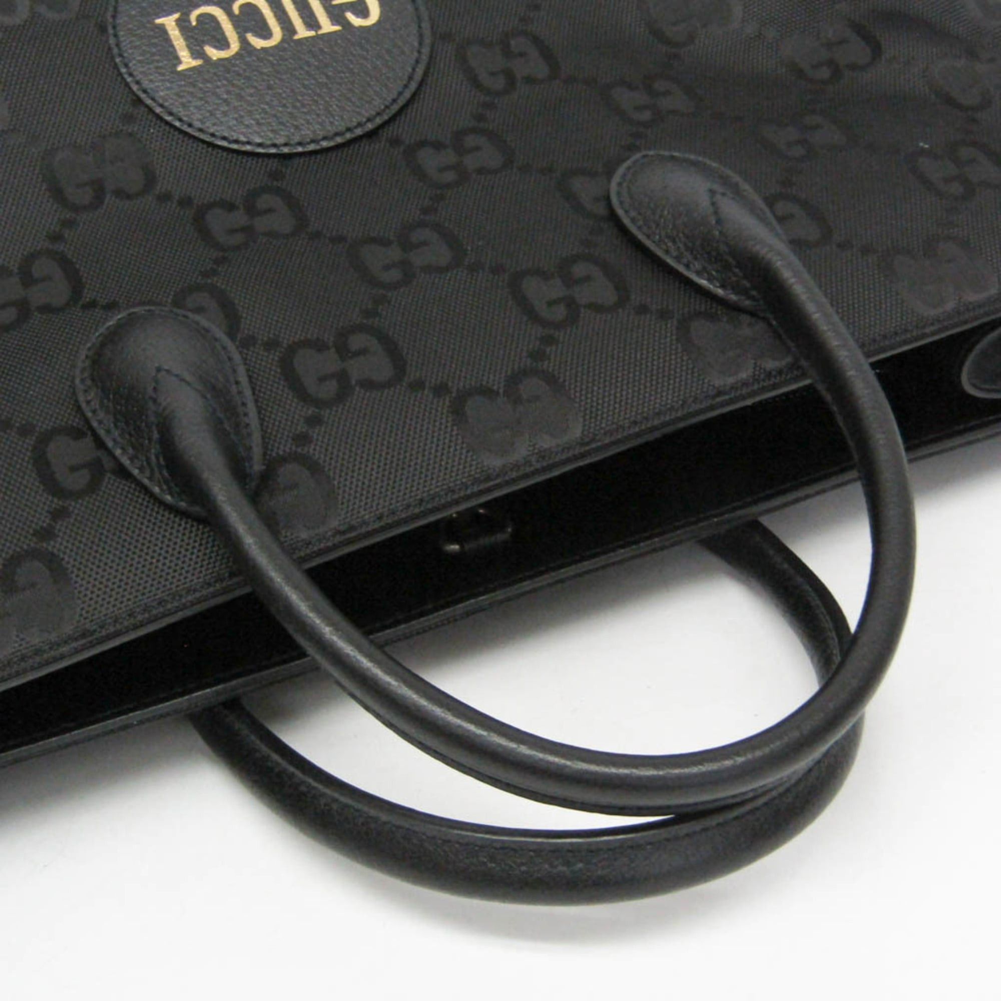 Gucci Gucci Off The Grid GG 630353 Men,Women Nylon Canvas,Leather Handbag,Shoulder Bag Black Size ONE SIZE - 12 Thumbnail