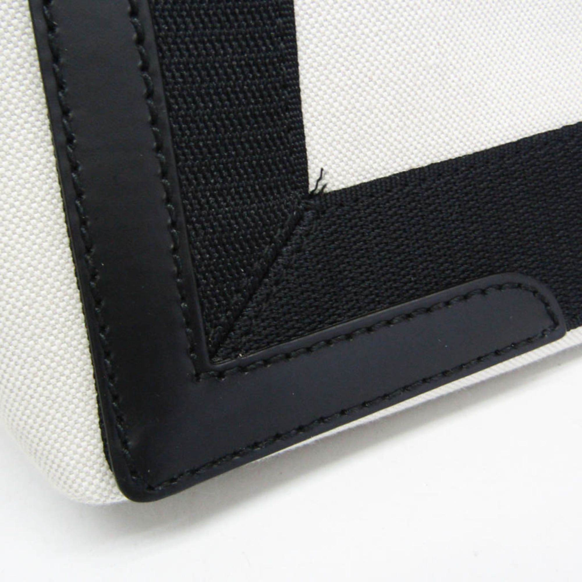 Balenciaga Balenciaga Navy Cabas S 339933 Women's Canvas,Leather Handbag Black,Off-white Size ONE SIZE - 6 Thumbnail