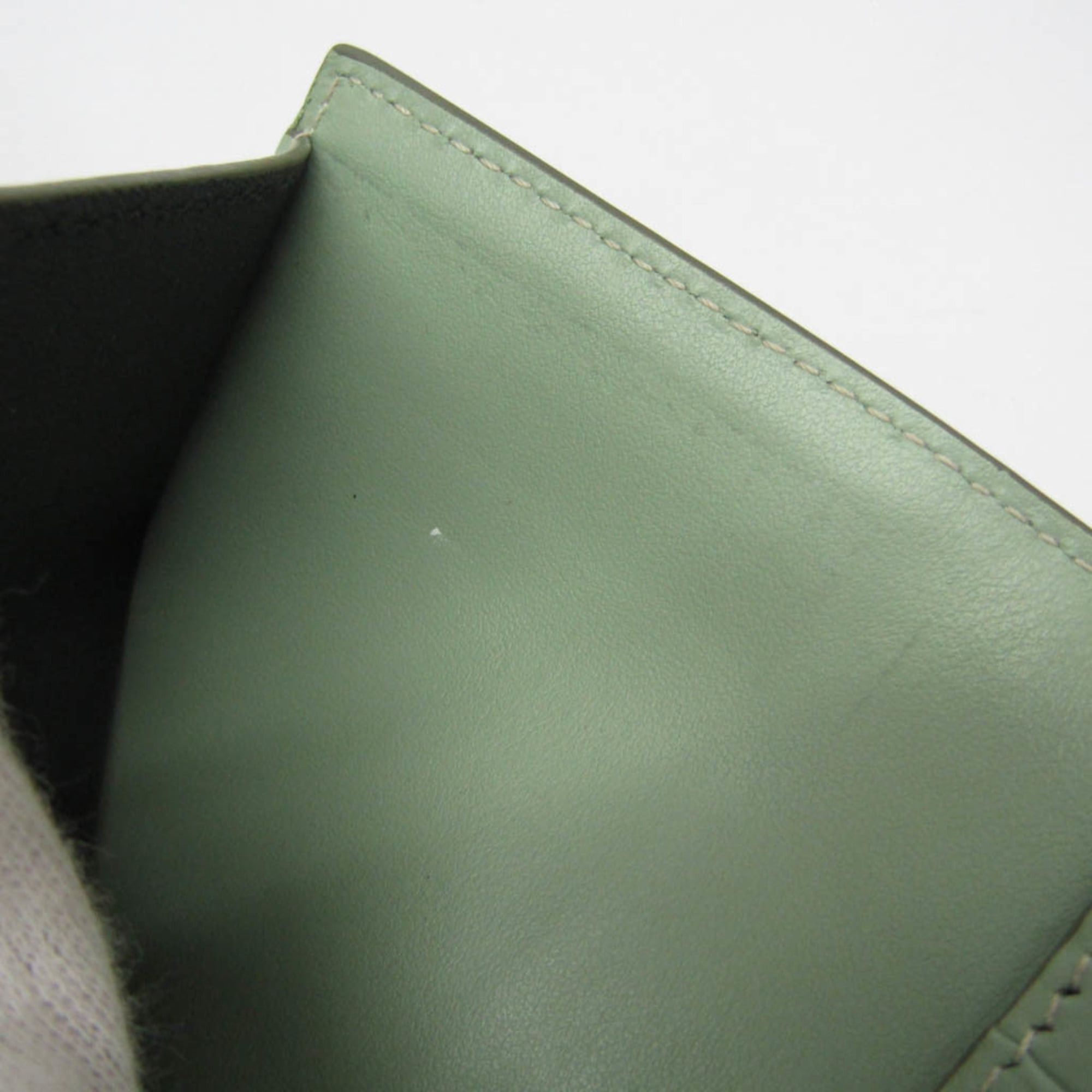 Tod's Tod's Compact Wallet Women's Leather Wallet (bi-fold) Light Green Size ONE SIZE - 13 Thumbnail